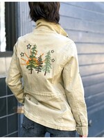 Billy T Happy Trees Embroidered Jacket