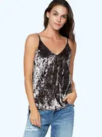 Billy T Day Or Night Velvet Tank Smoke