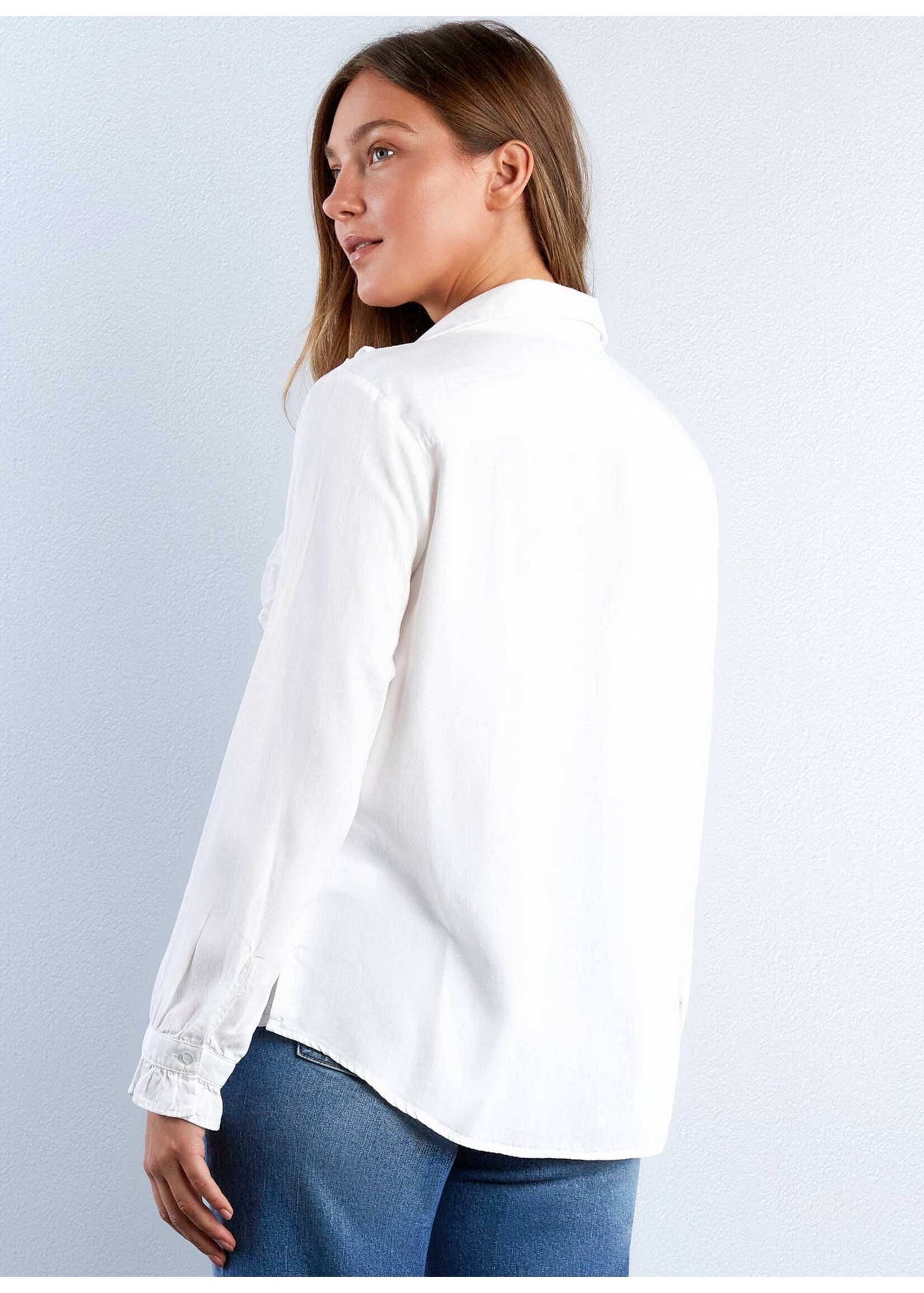 Billy T Tuxedo Shirt White