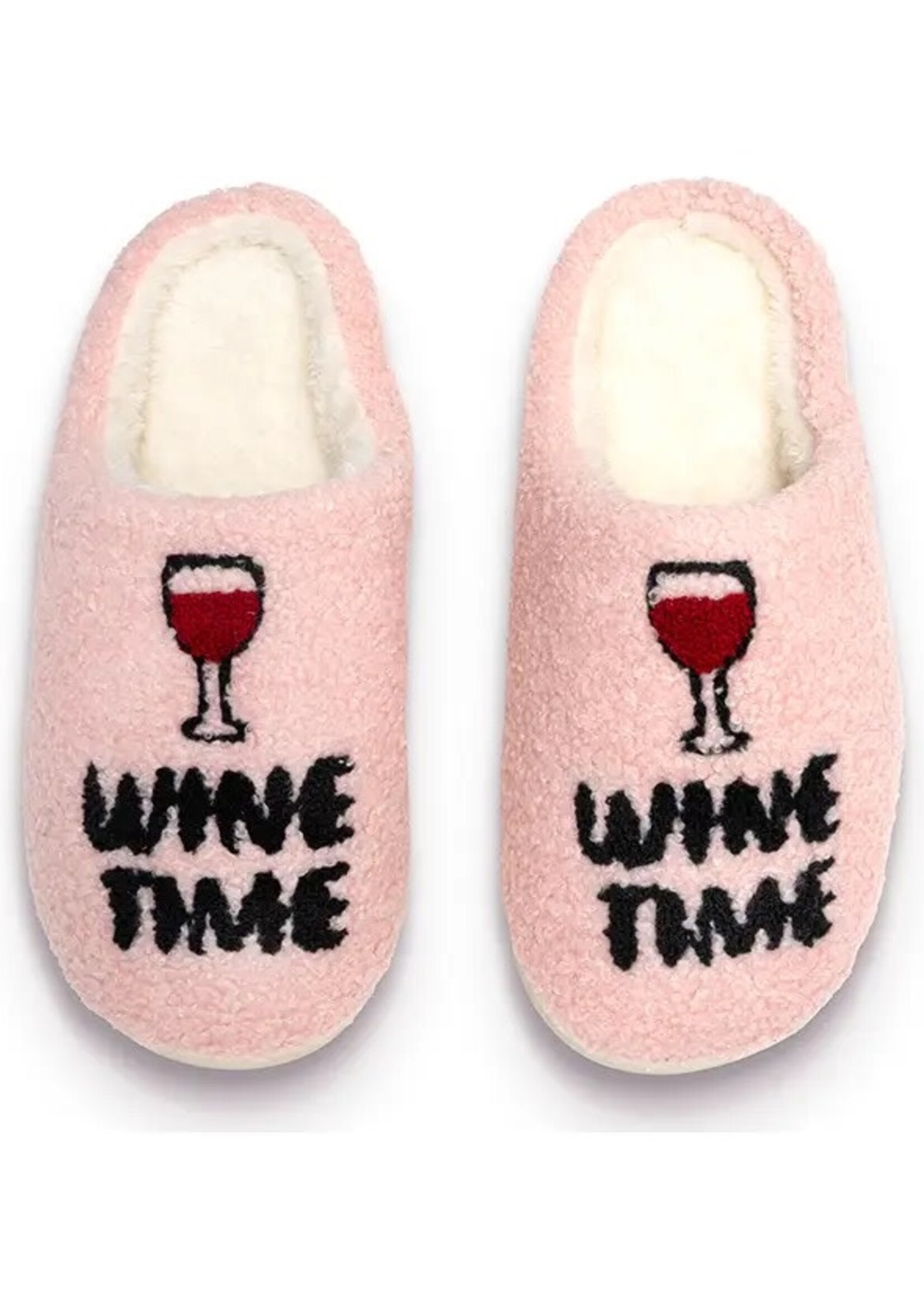Slipper Wine Time