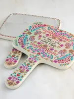 Wooden Hand Mirror No One is You