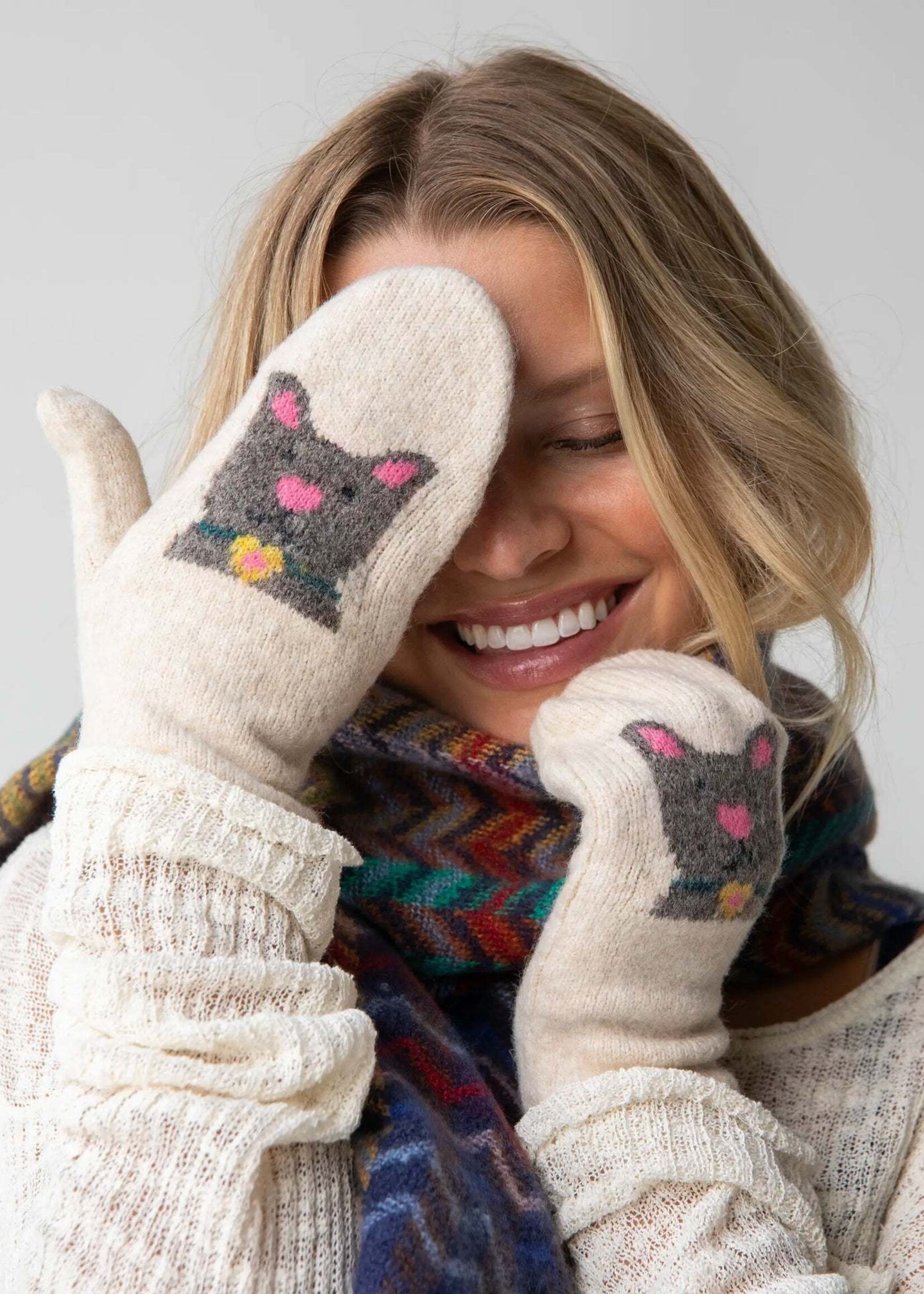Intarsia Mittens