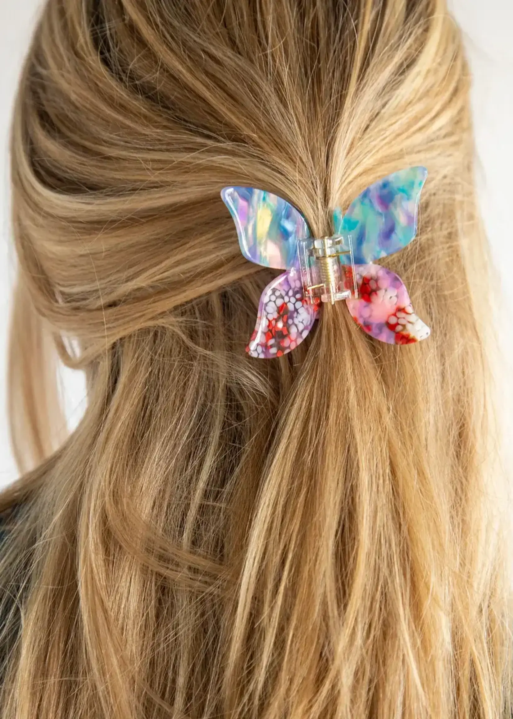 Hair Clip Claw Butterfly