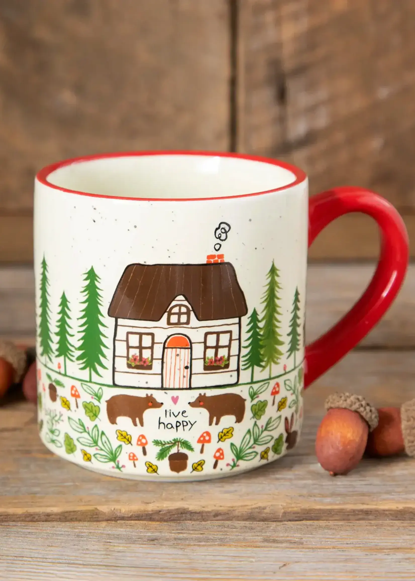 Bungalow Mug Live Happy Cottage