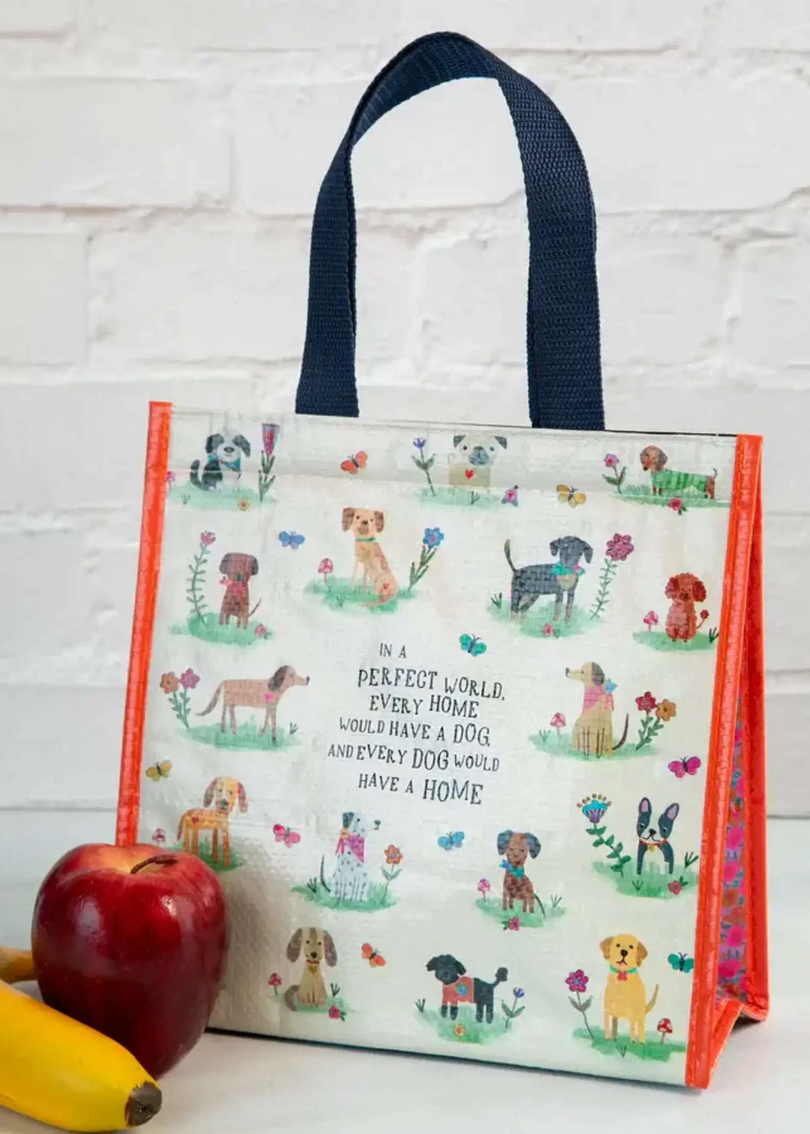 Lunch Bag Cream Perfect World Dog Home