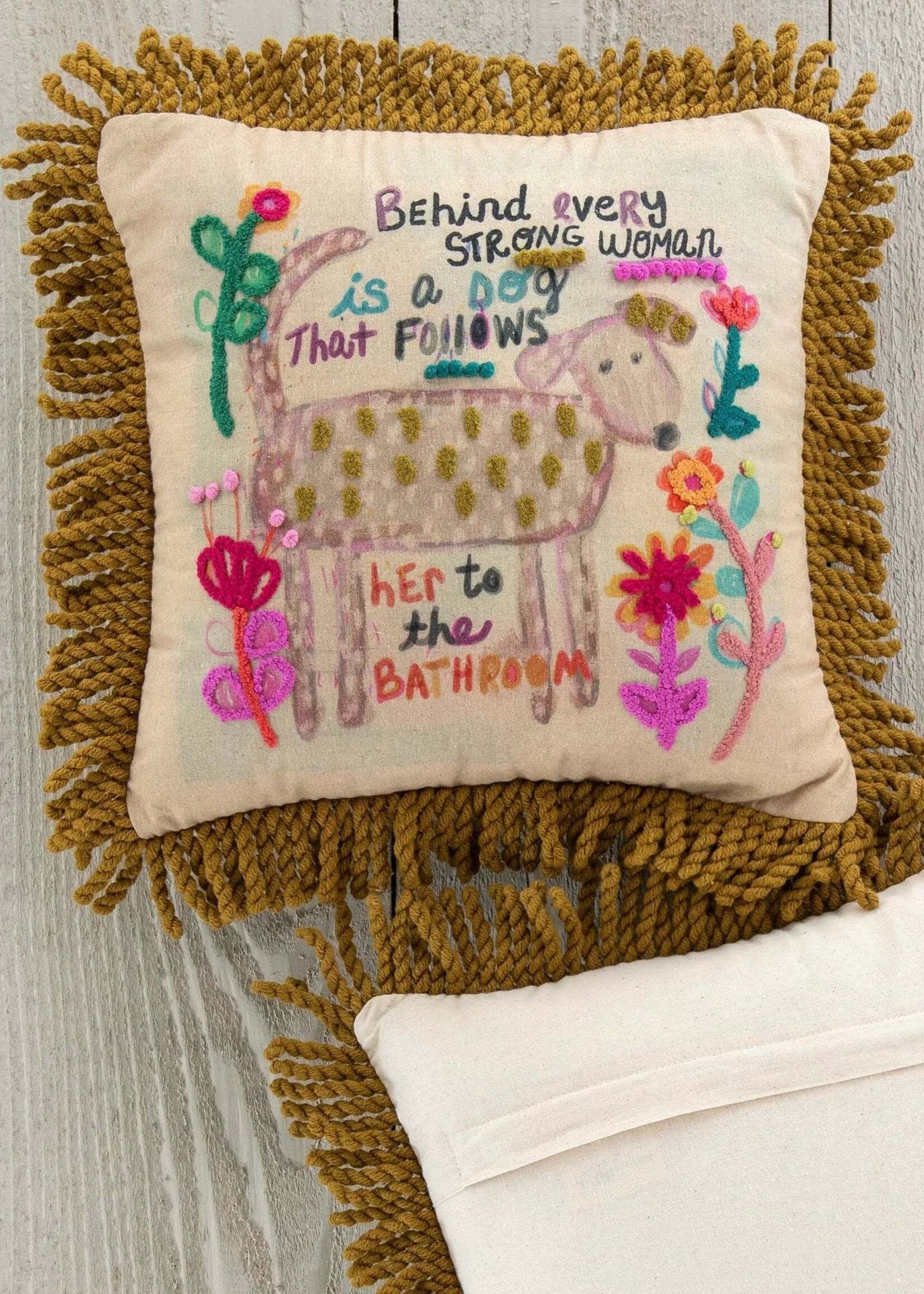 Tufted Boho Pillow