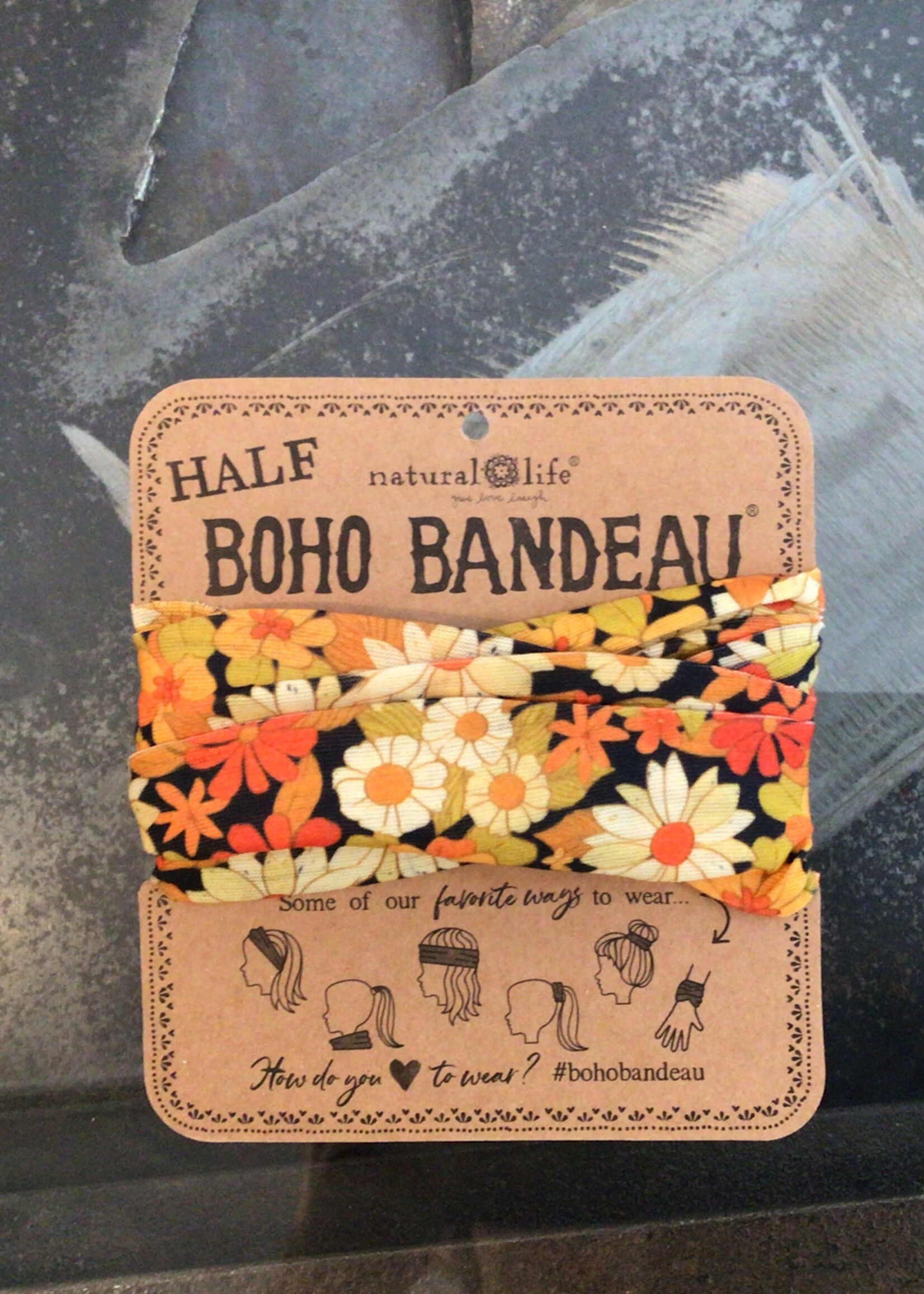 Half Boho Bandeau Daisy Garden