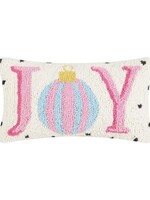 Peking Handicraft Pillow Spotted Holiday Joy