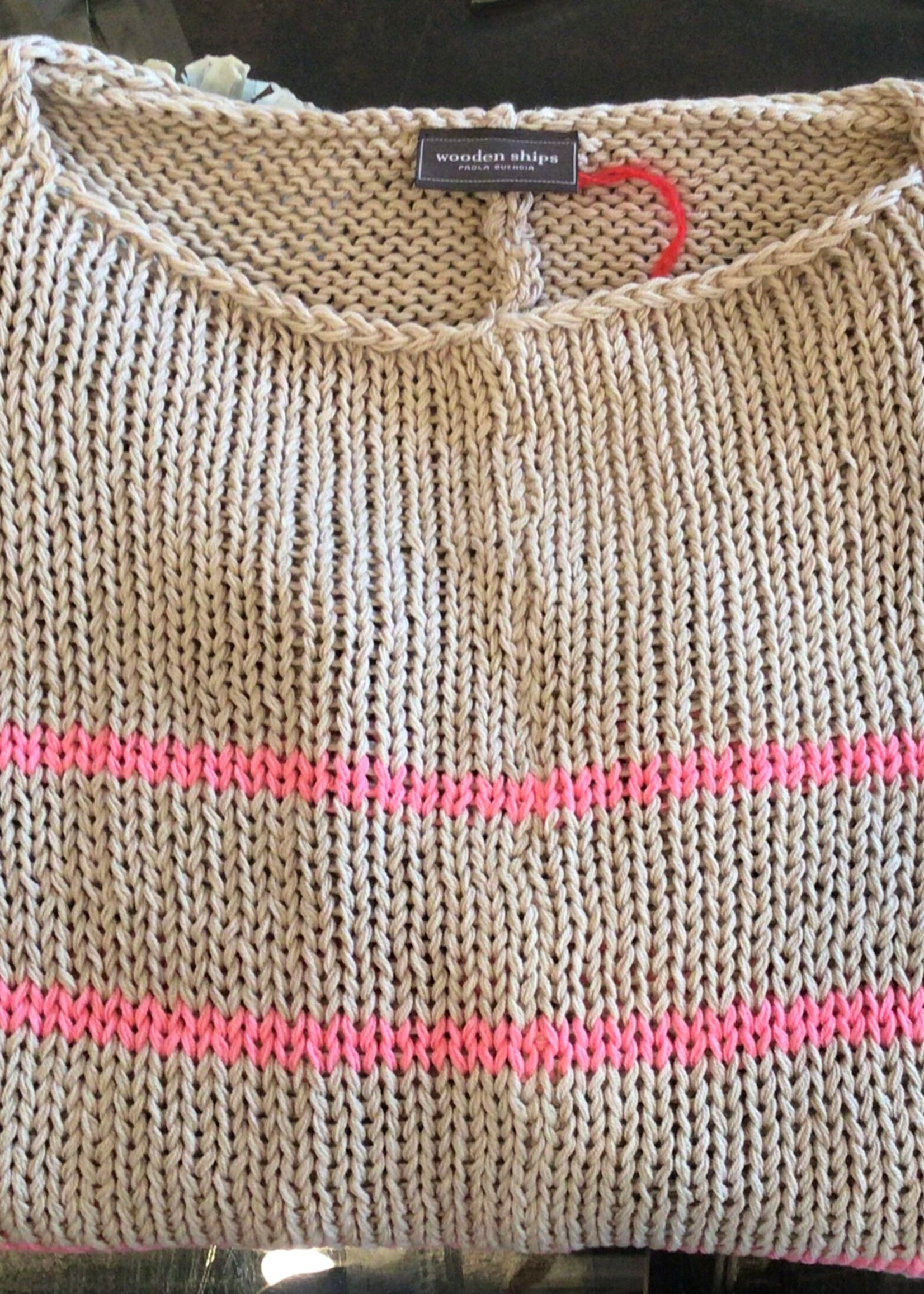 Wooden Ships Key West Crew Striped