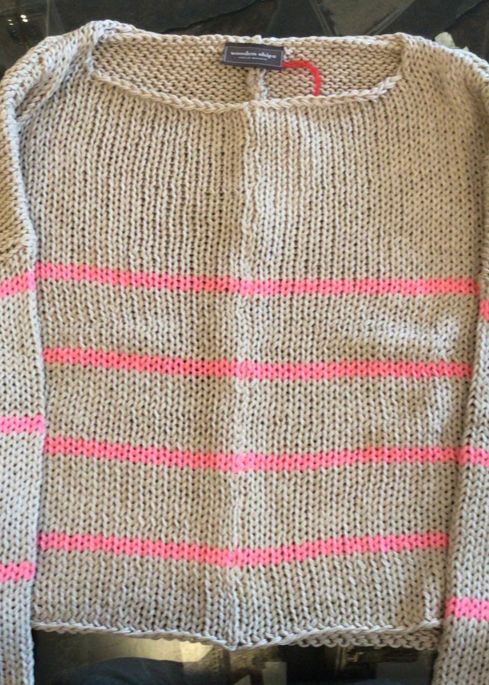 Wooden Ships Key West Crew Striped