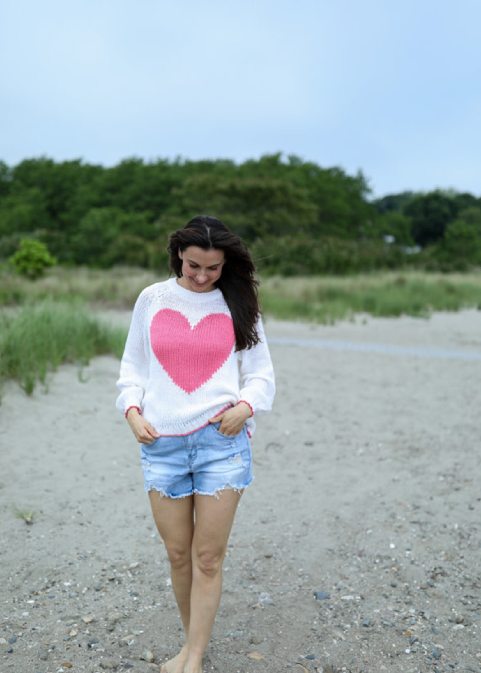 Wooden Ships Ava Raglan Chunky Cotton Crew