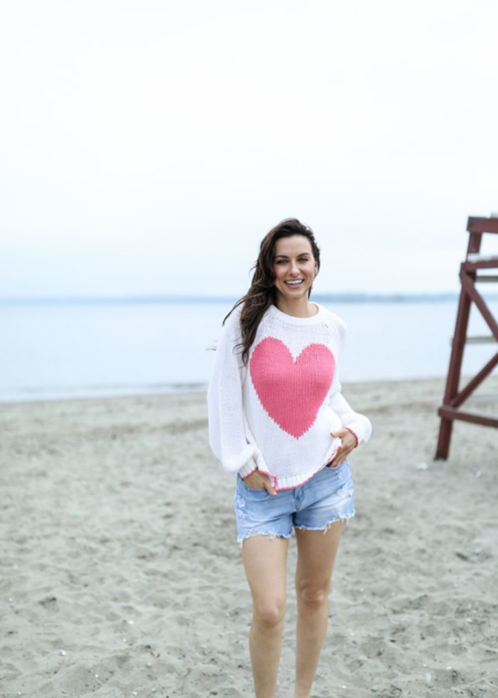 Wooden Ships Ava Raglan Chunky Cotton Crew