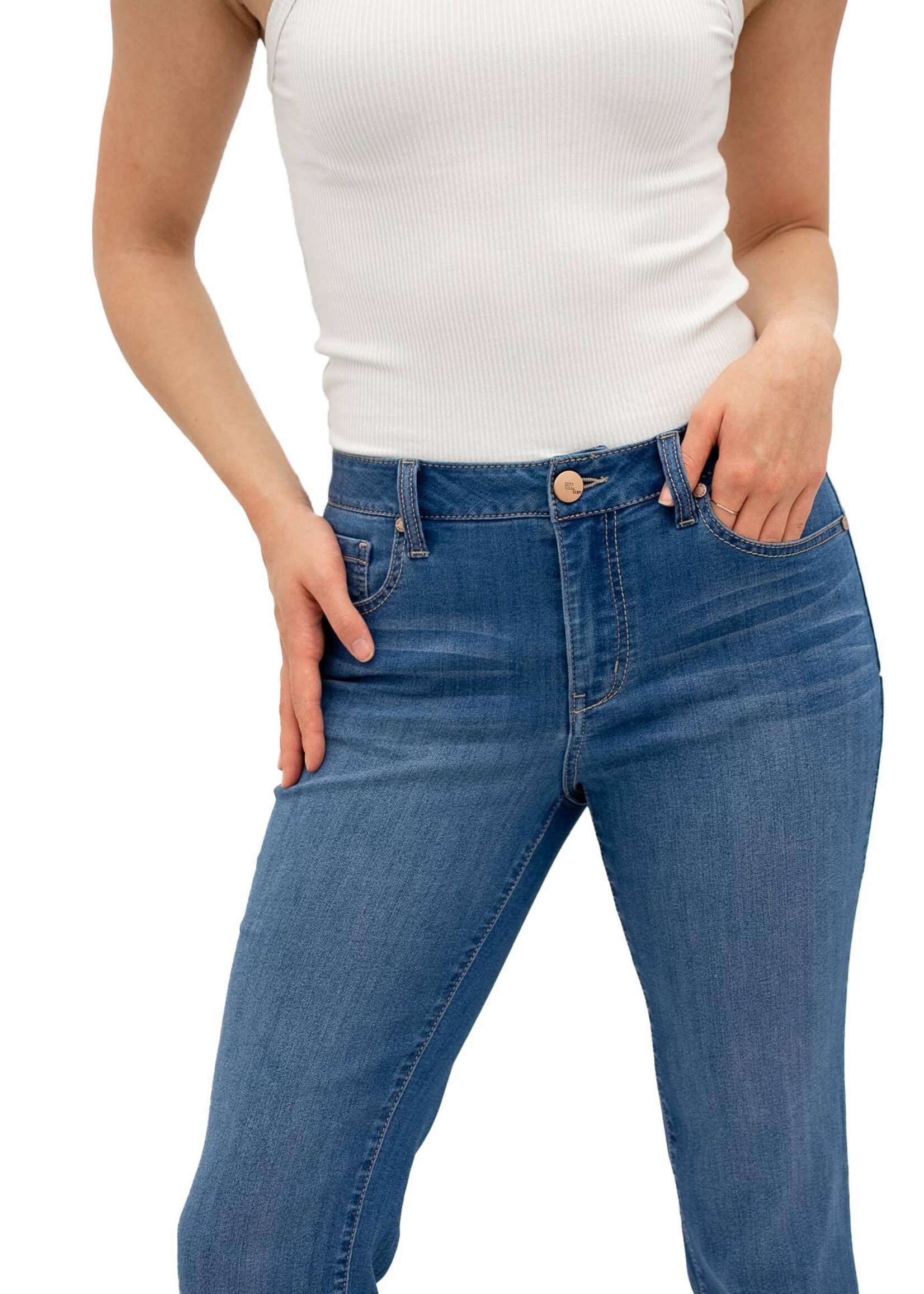 1822 Denim Silk Slim Boot in Tobias