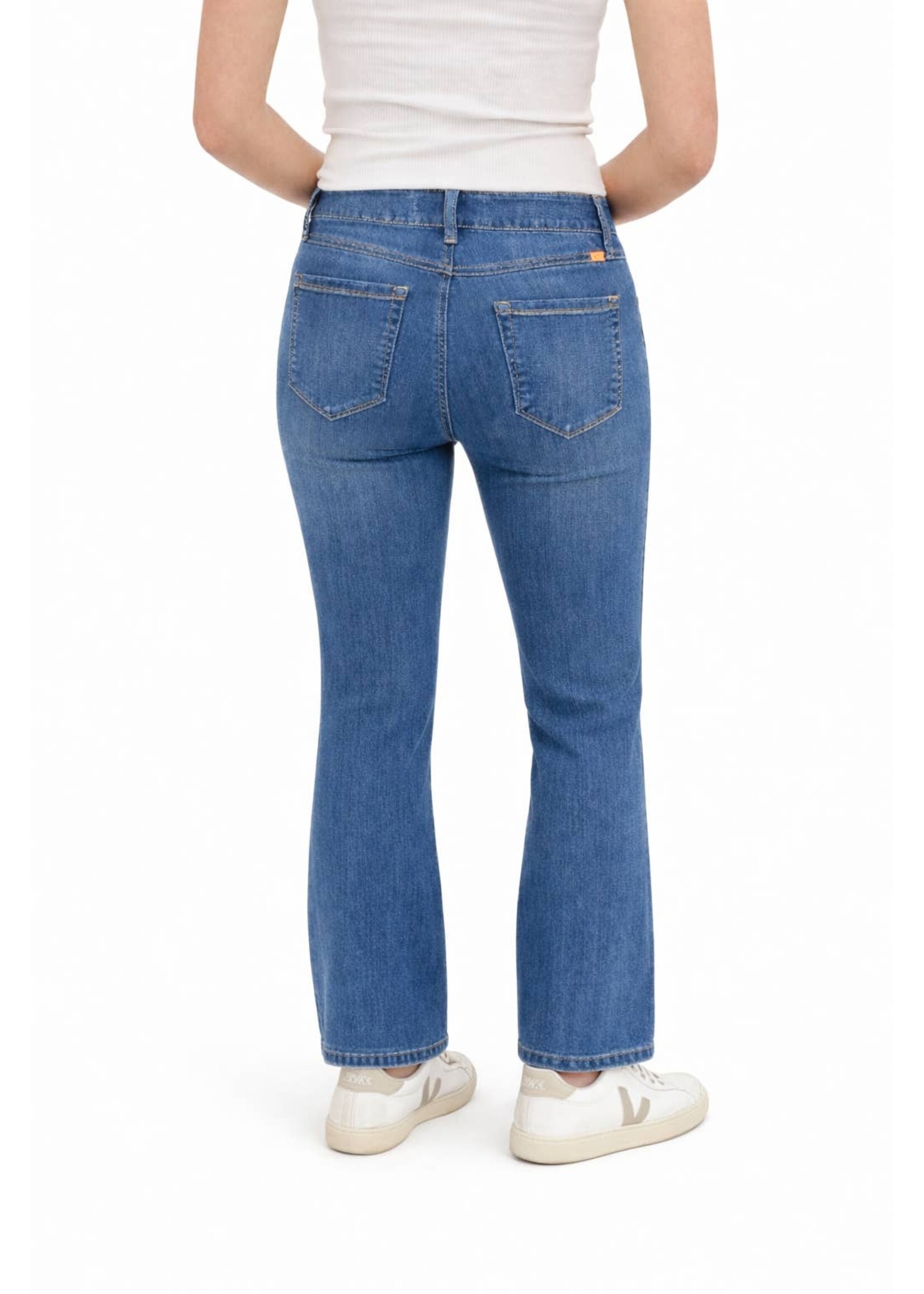 1822 Denim Silk Slim Boot in Tobias