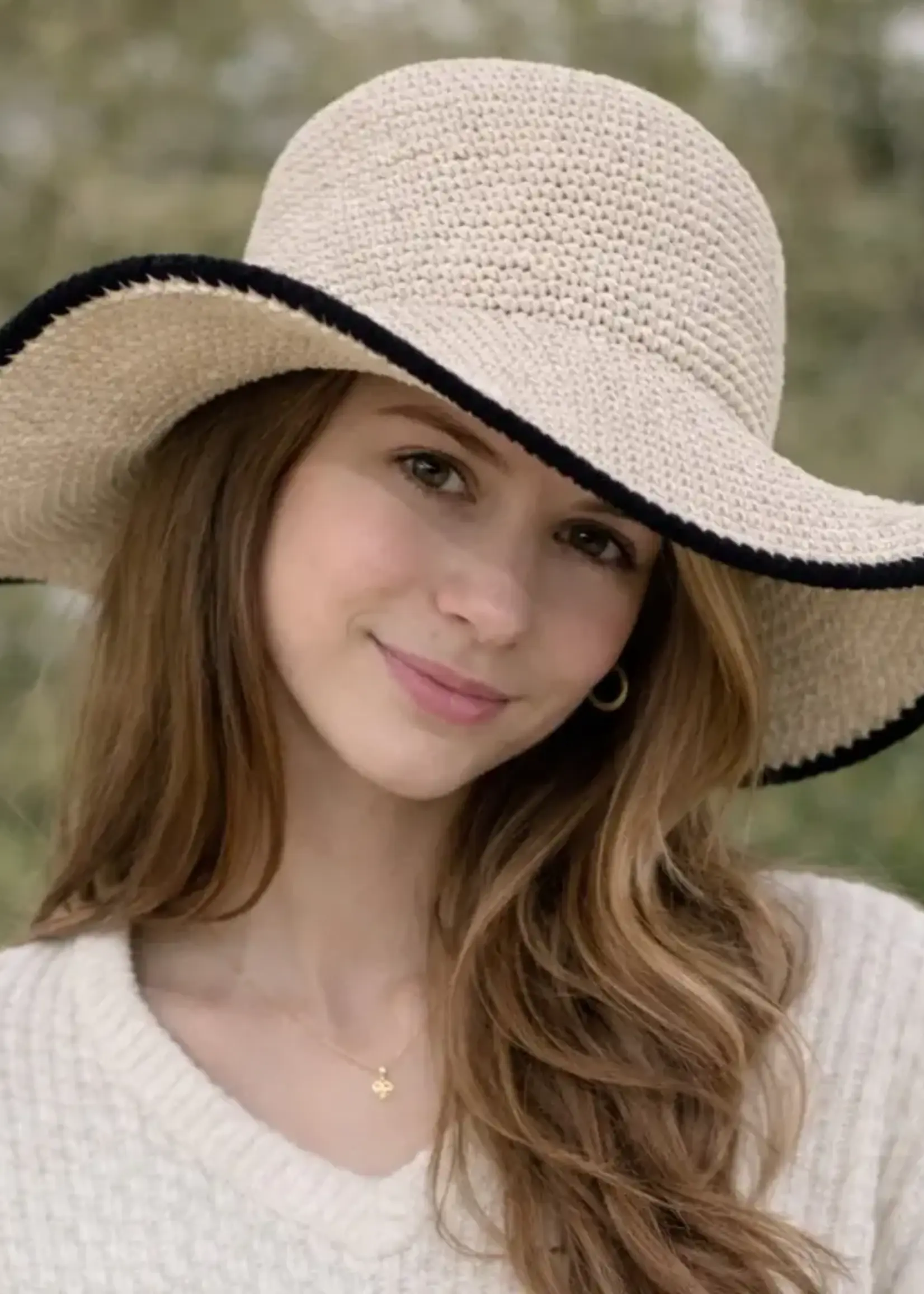 By Many Hands Amelie Natural Sun Hat