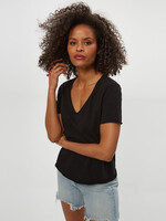 Michael Stars Vera Raw Hem Tee