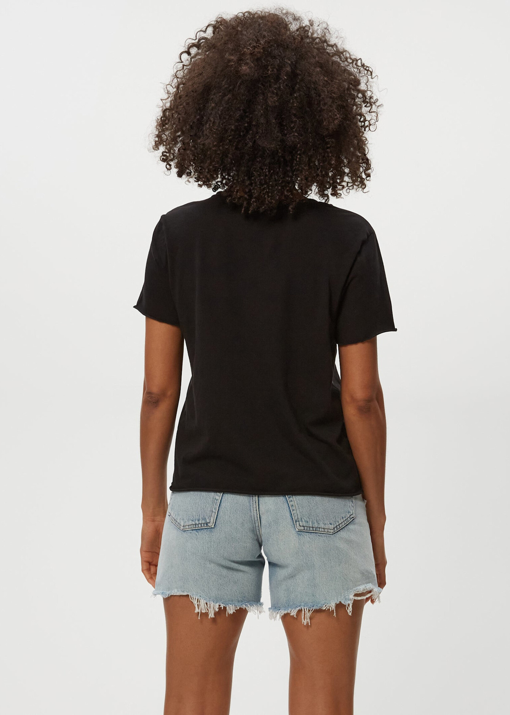 Michael Stars Vera Raw Hem Tee