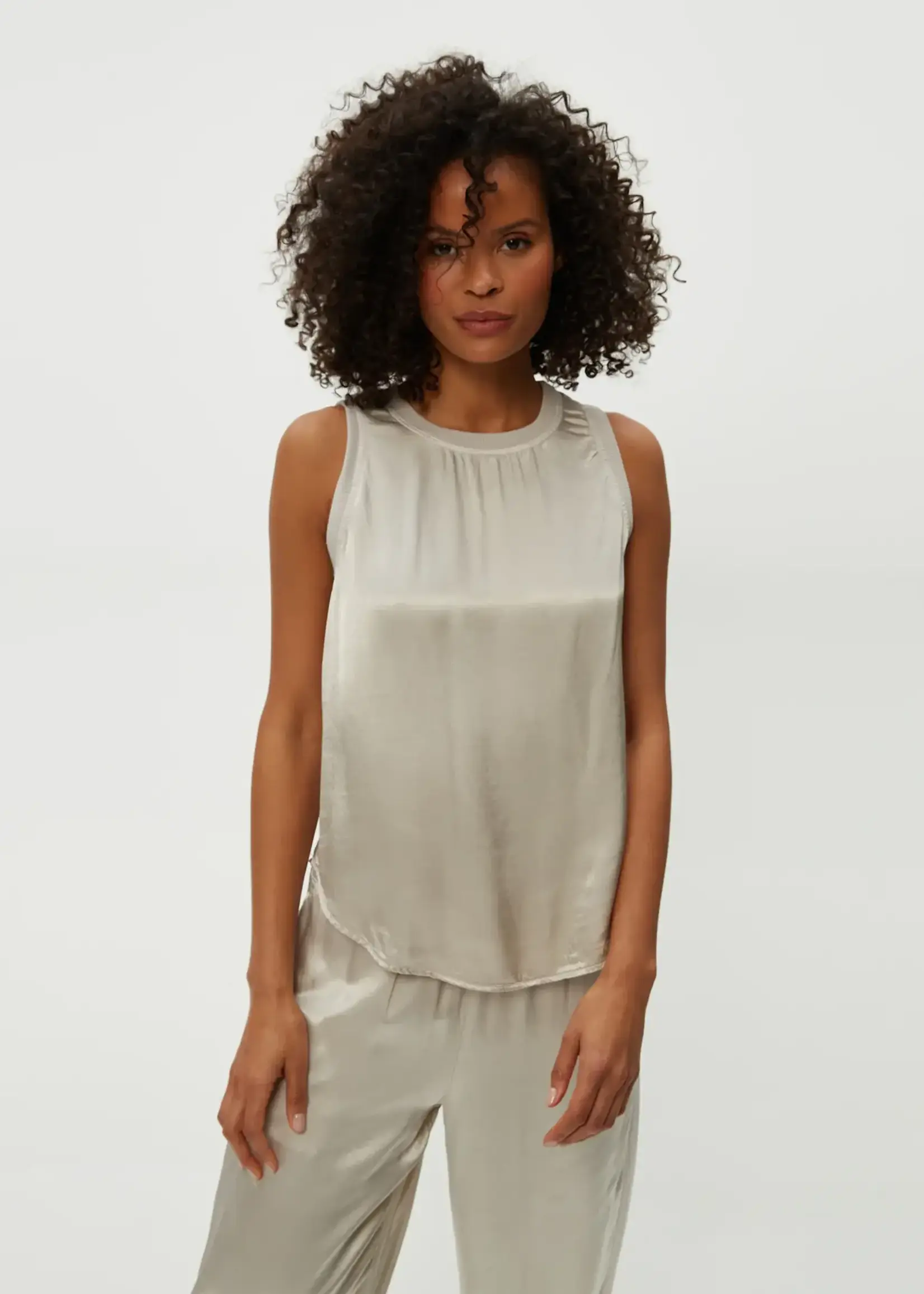 Michael Stars Shay Rib Binding Tank