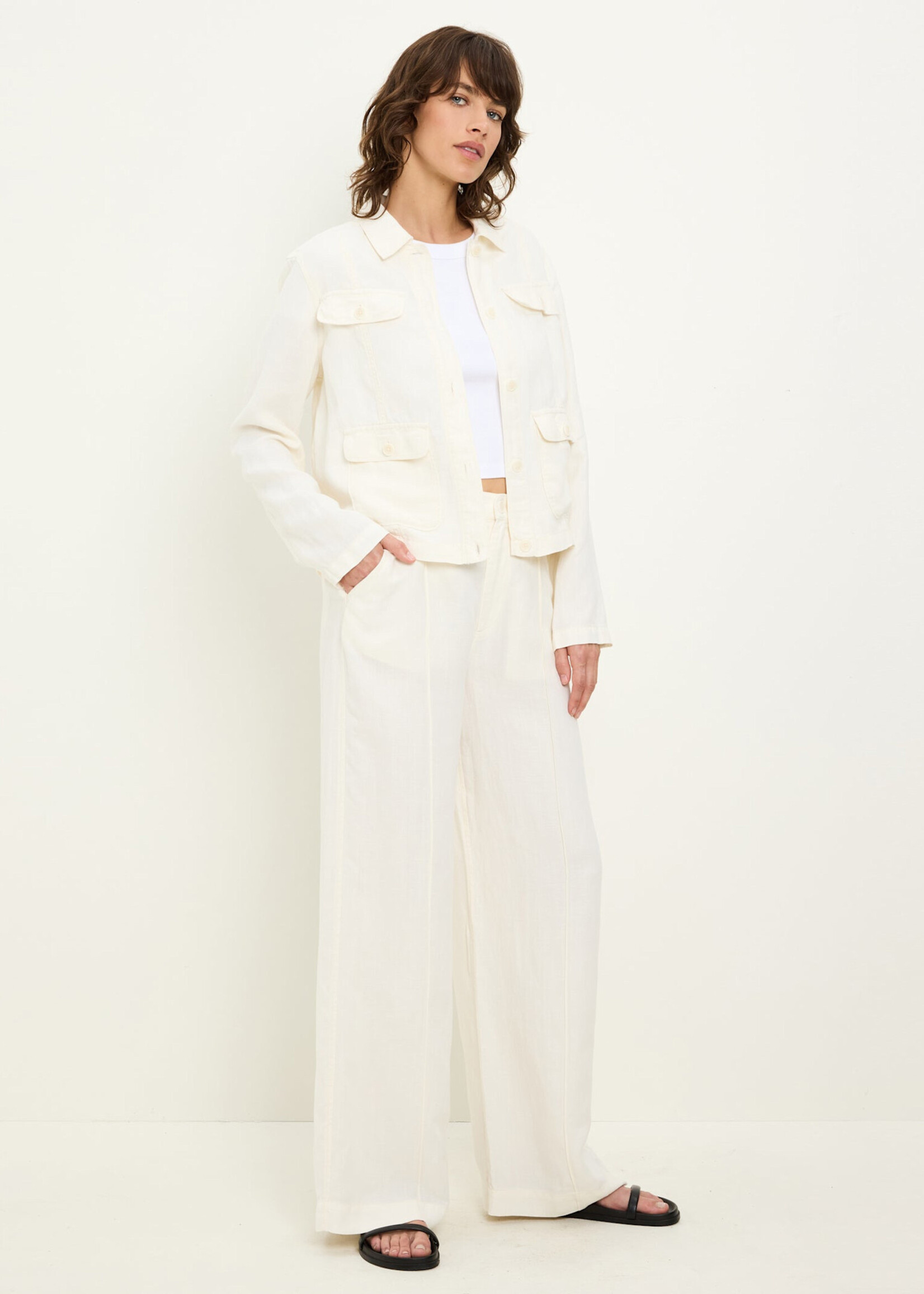 Michael Stars Nash Lady Like Jacket Parchment