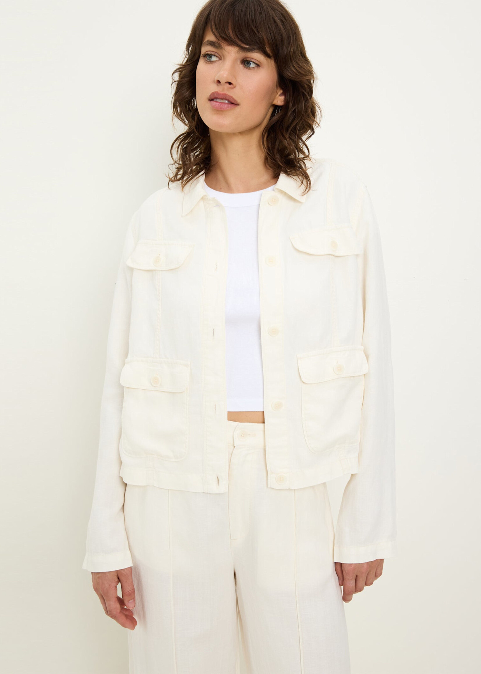 Michael Stars Nash Lady Like Jacket Parchment