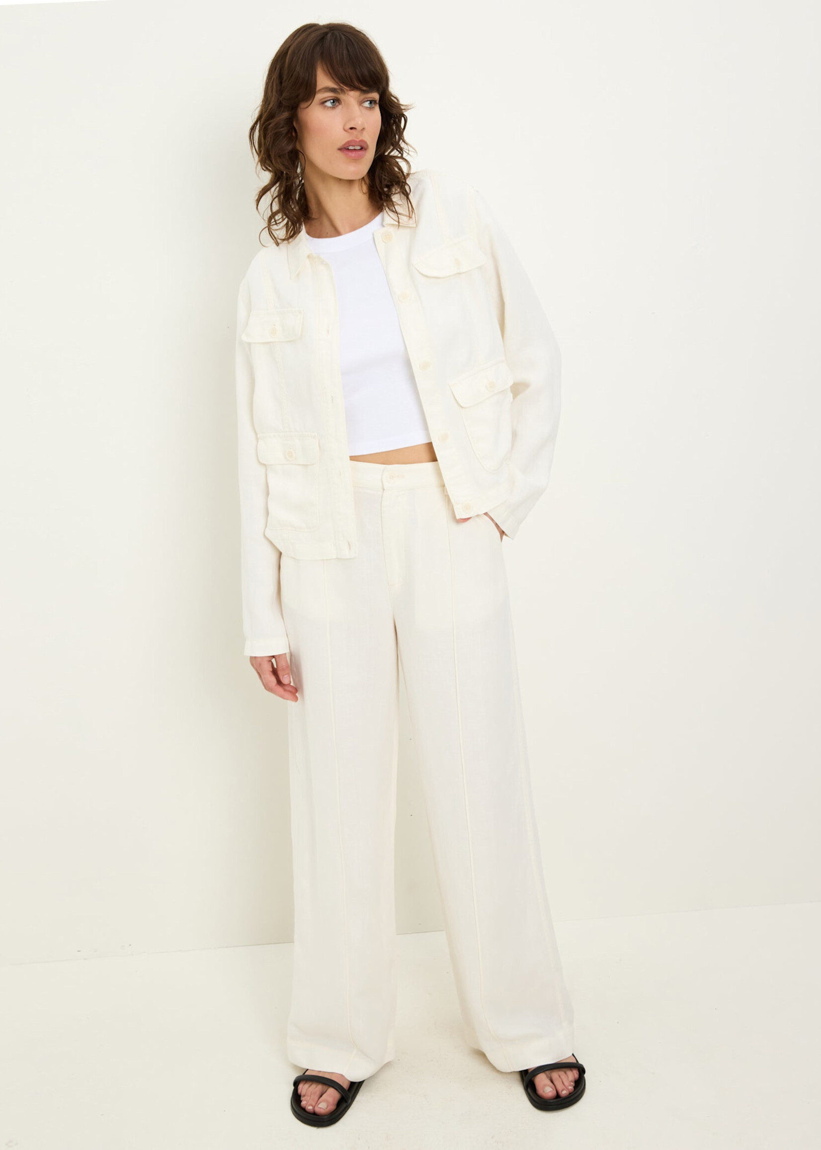 Michael Stars Nash Lady Like Jacket Parchment