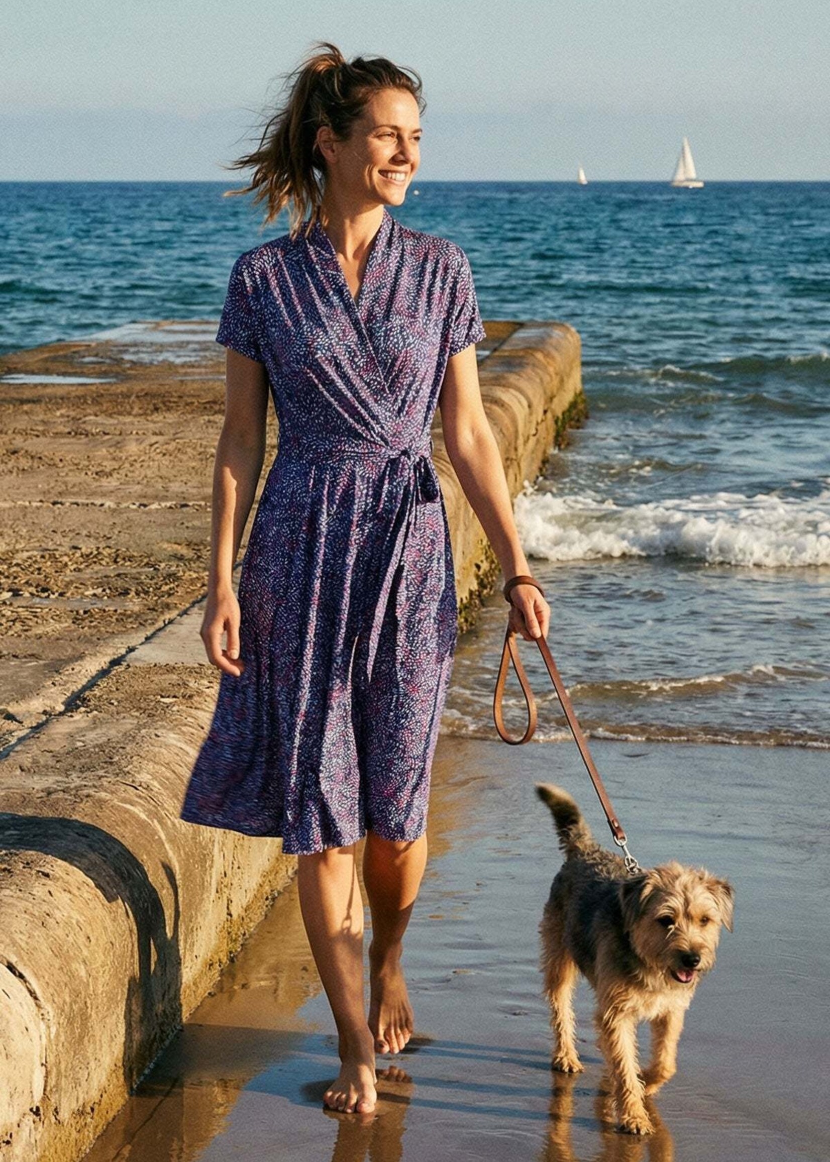 Karina Dresses Ruby Dress - Swirly