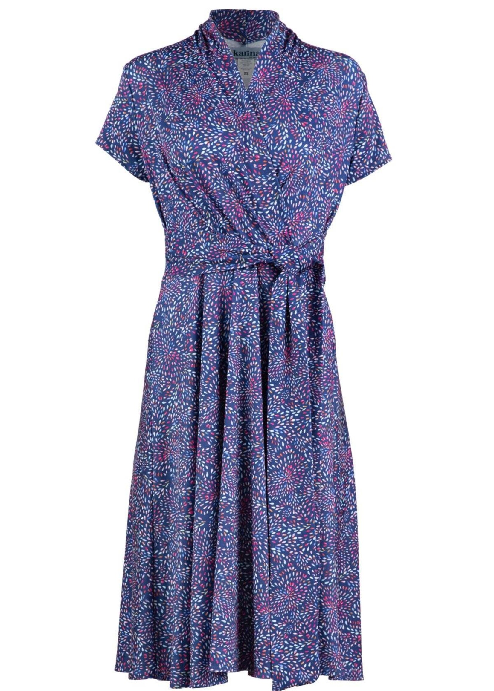 Karina Dresses Ruby Dress - Swirly