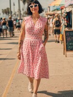 Karina Dresses Nora Dress - Flamingo