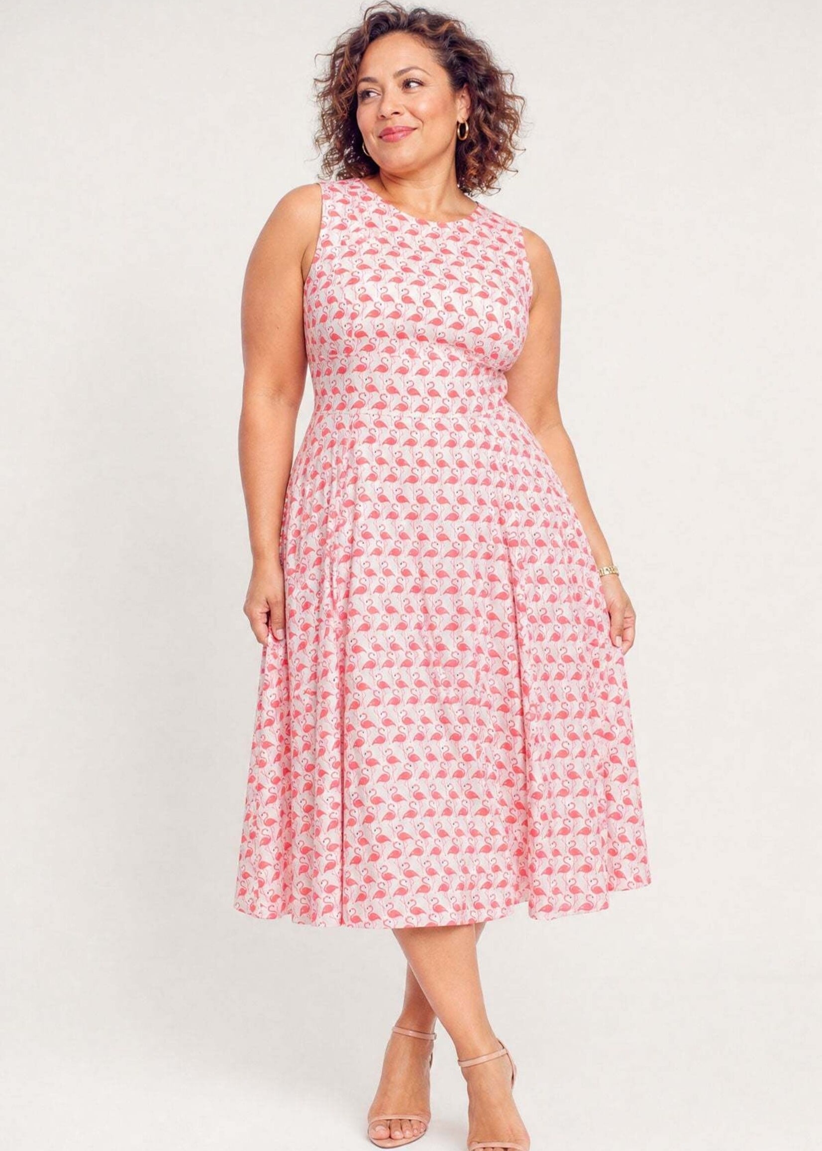 Karina Dresses Cleo Dress - Flamingo