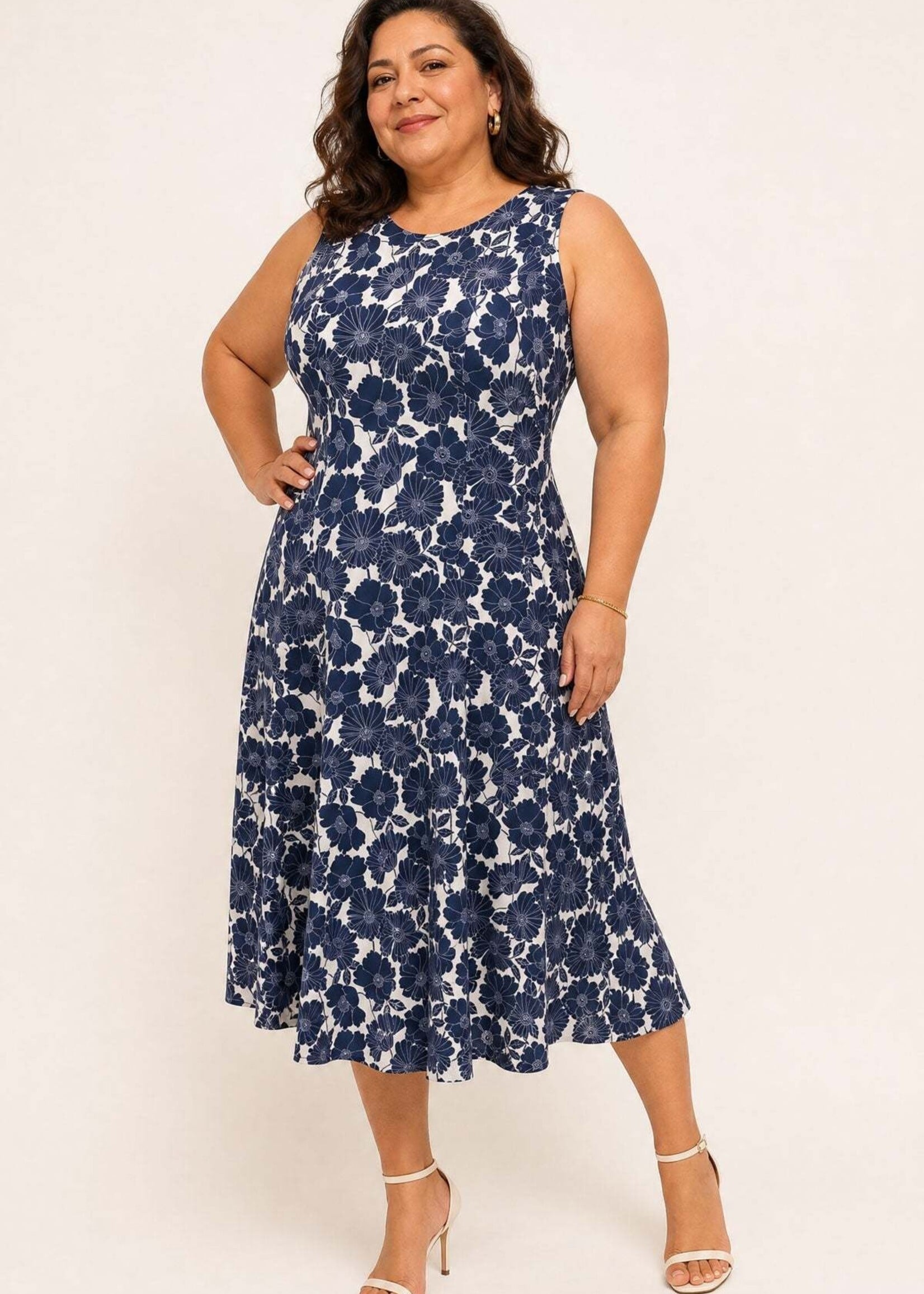 Karina Dresses Cleo Dress - Stuck on Blue