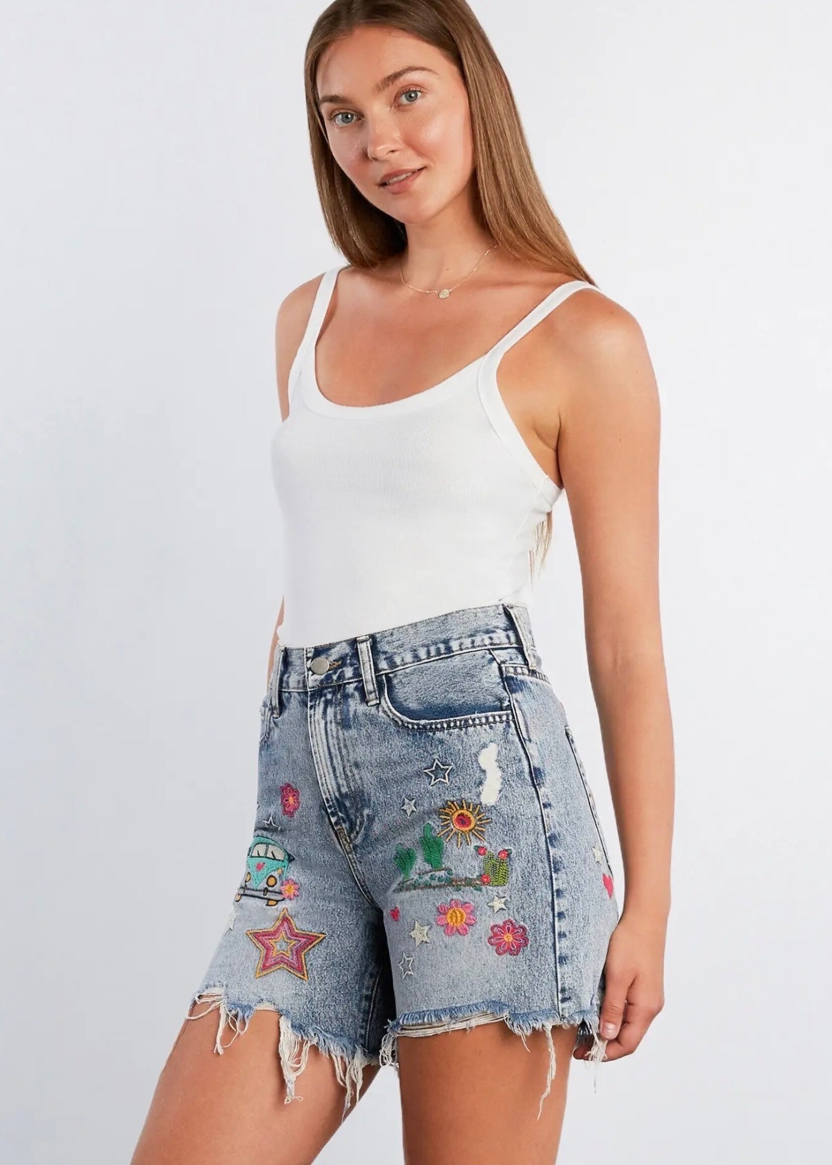 Billy T Denim Camper Shorts