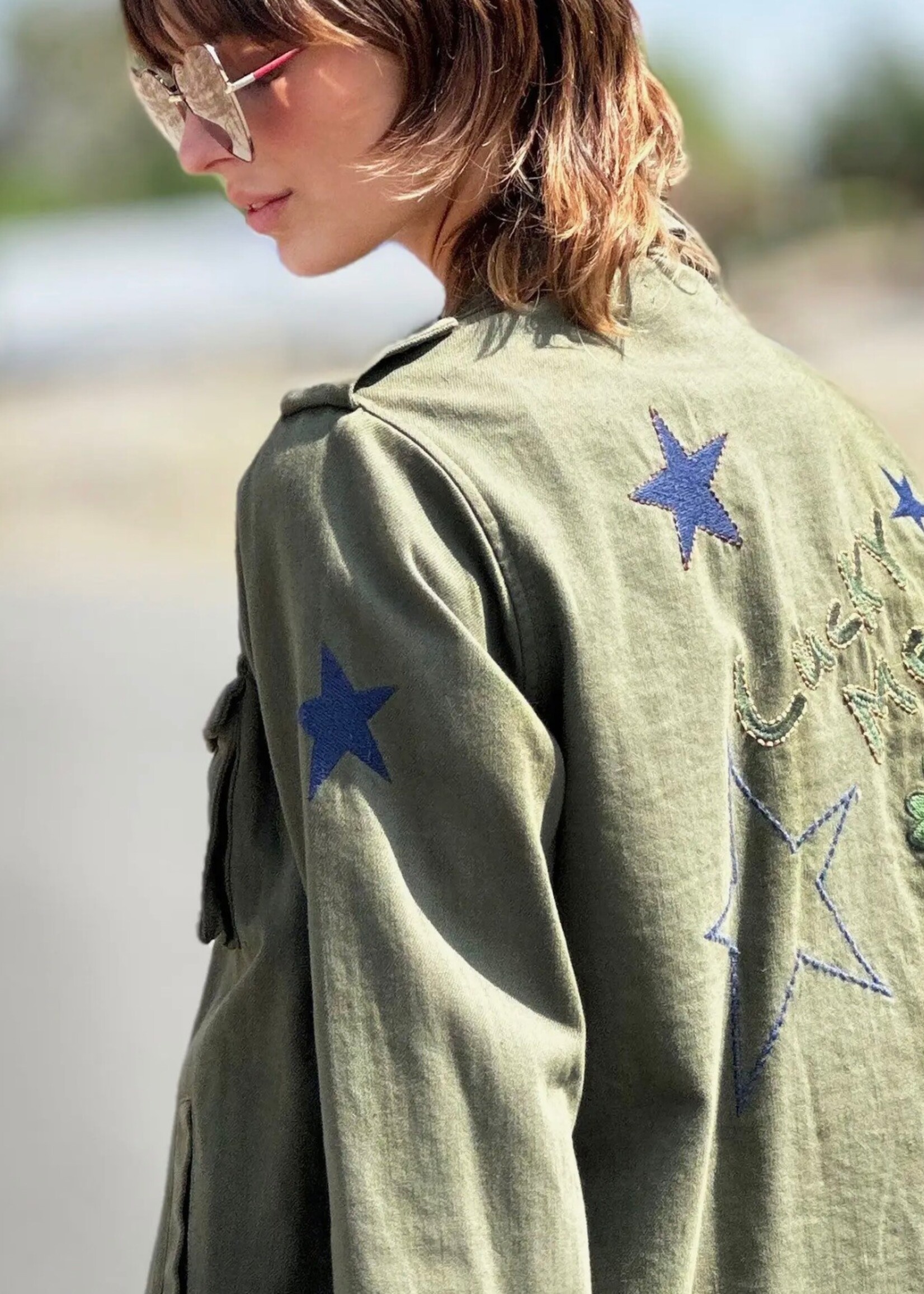 Billy T Lucky Me Embroidered Jacket