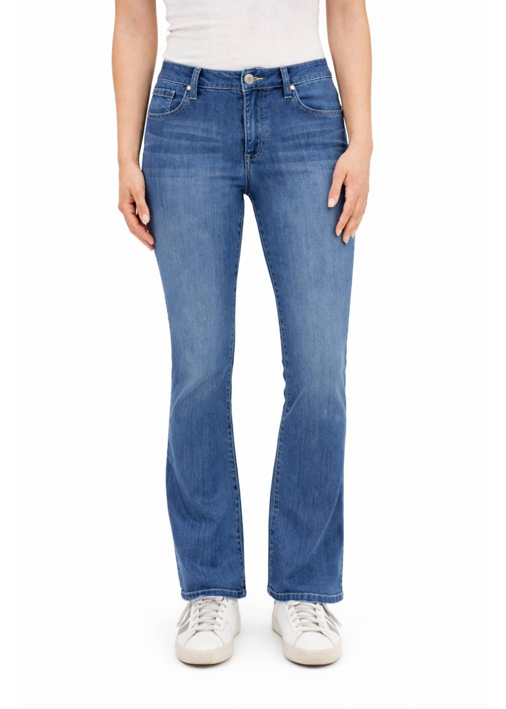 1822 Denim Silk Slim Boot in Tobias