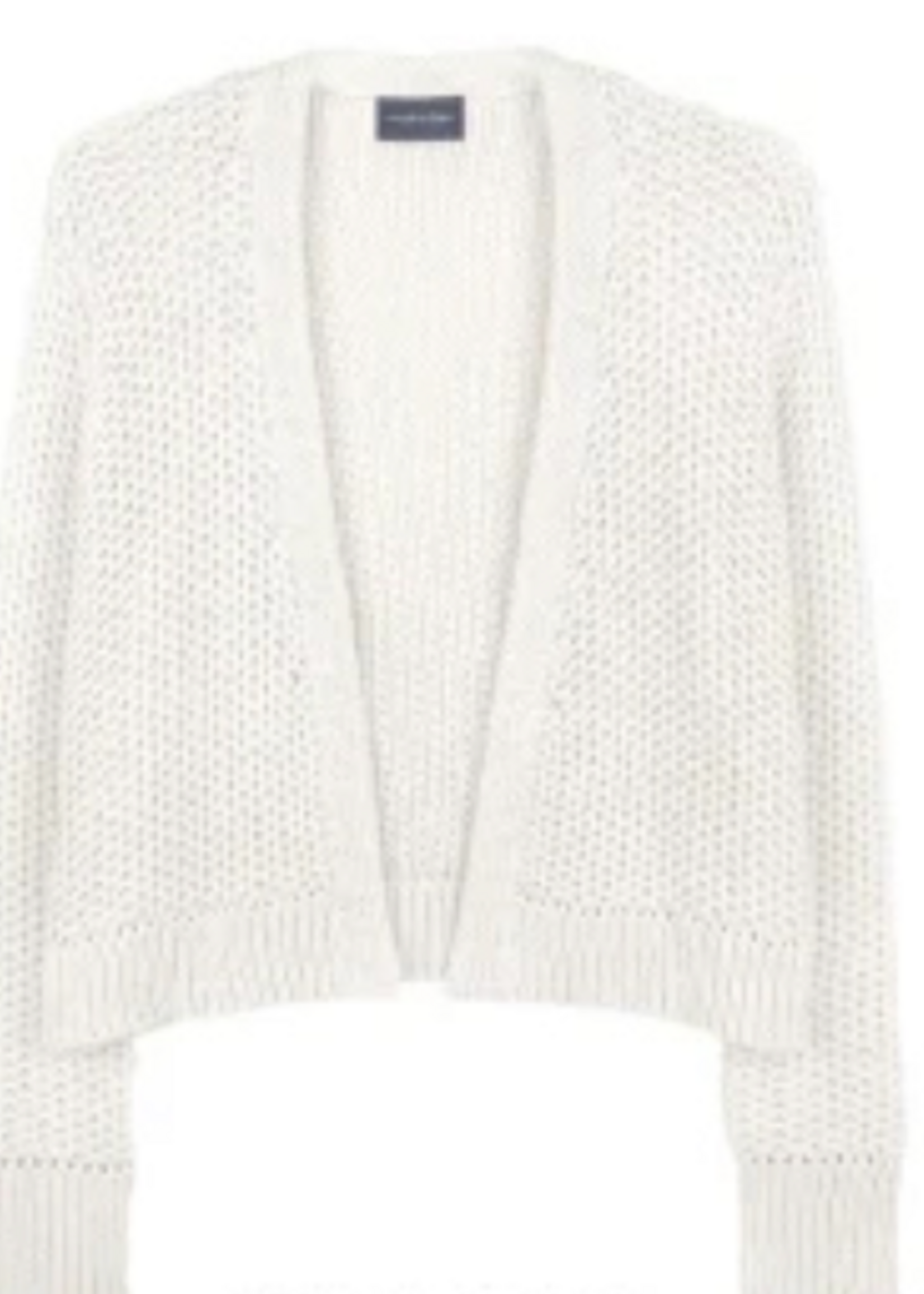 Wooden Ships Maura V Cardi Chunky Cotton