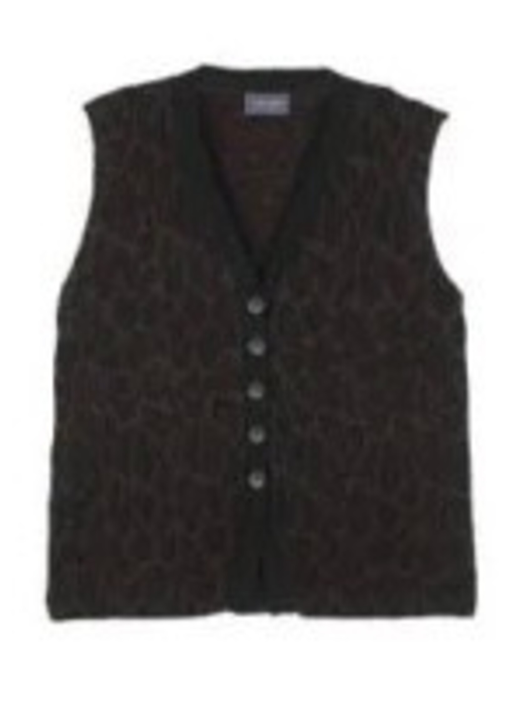 Wooden Ships Leopard Waistcoat Cotton