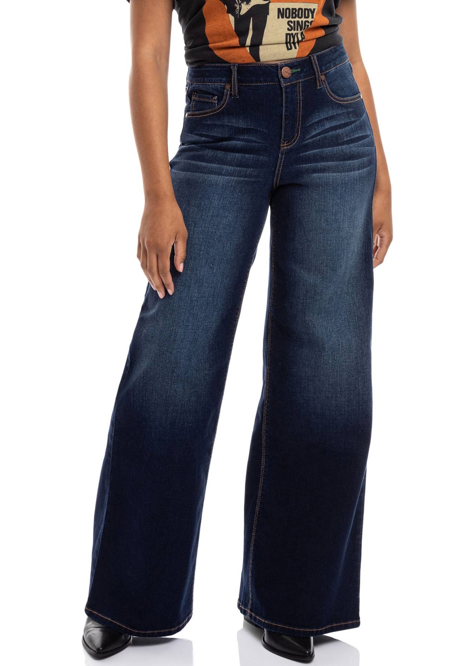 1822 Denim 33" Eco-Friendly Wide Leg Jean Lennox