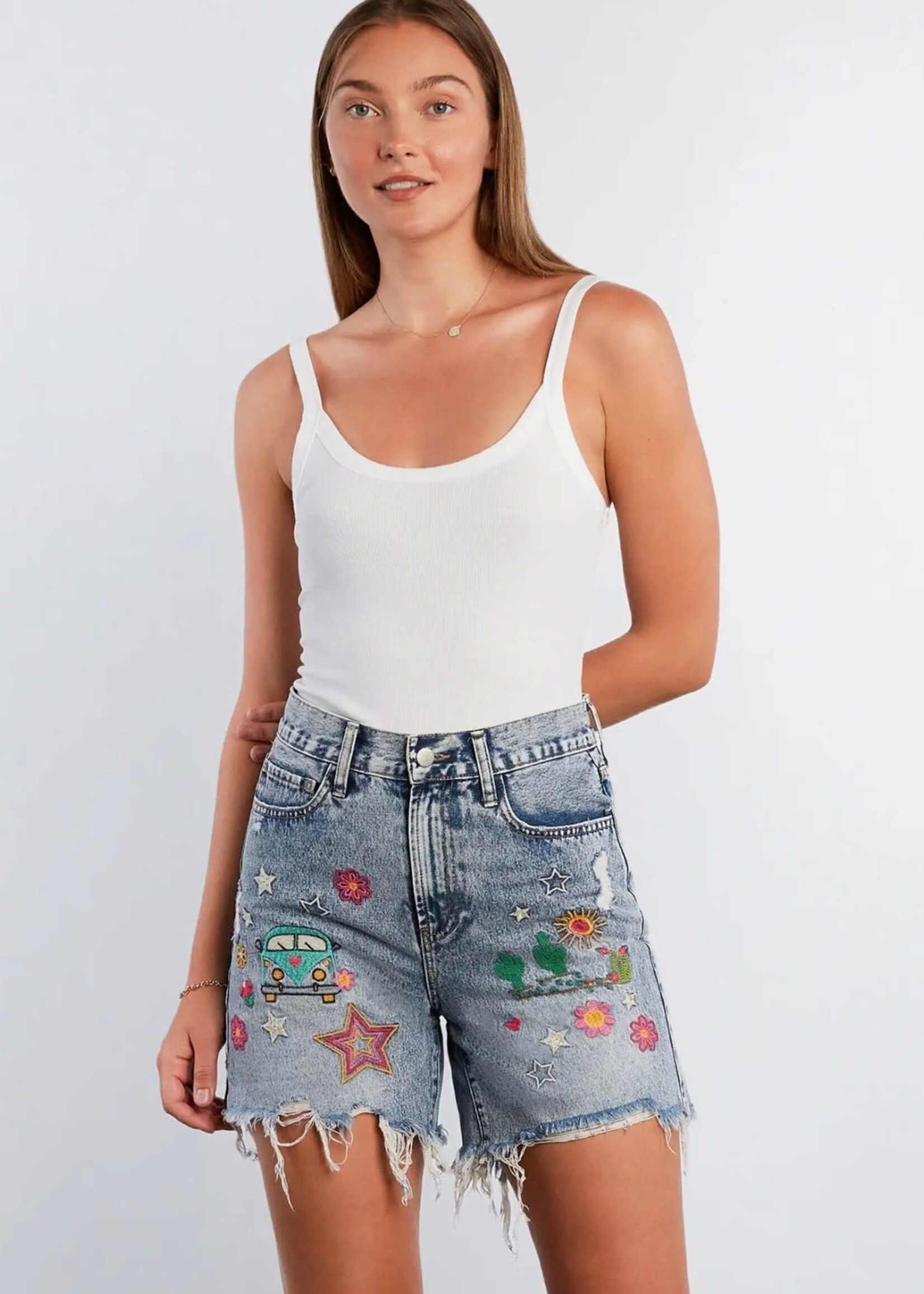 Billy T Denim Camper Shorts