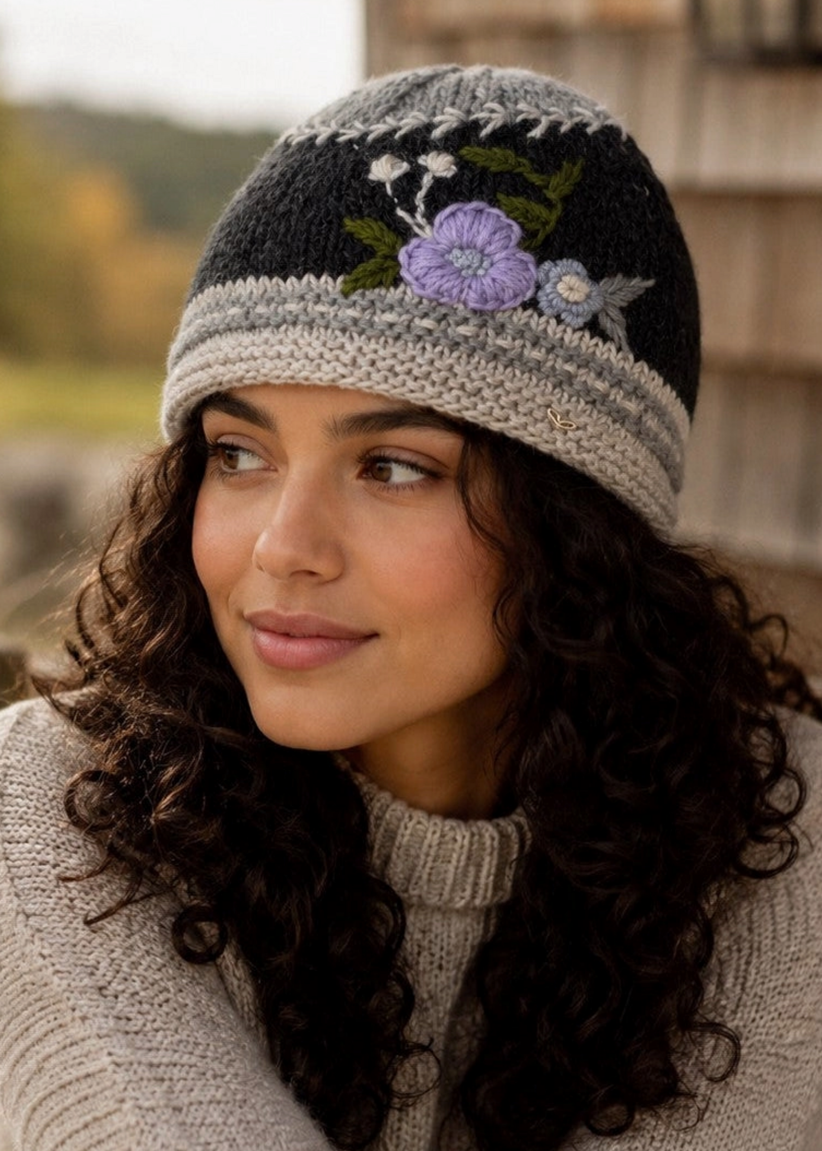 By Many Hands Color Block Beanie