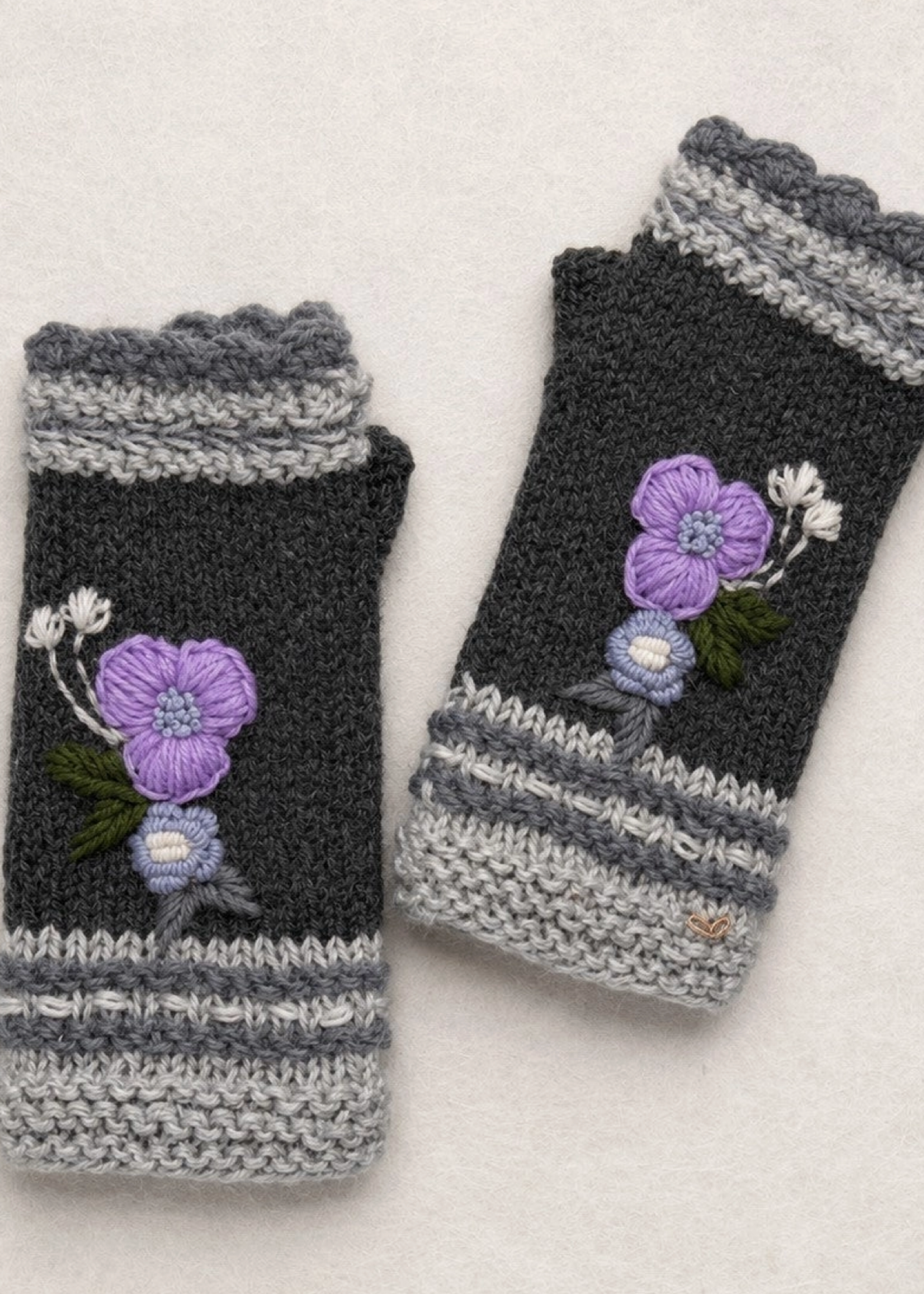 By Many Hands Handwarmers Knit