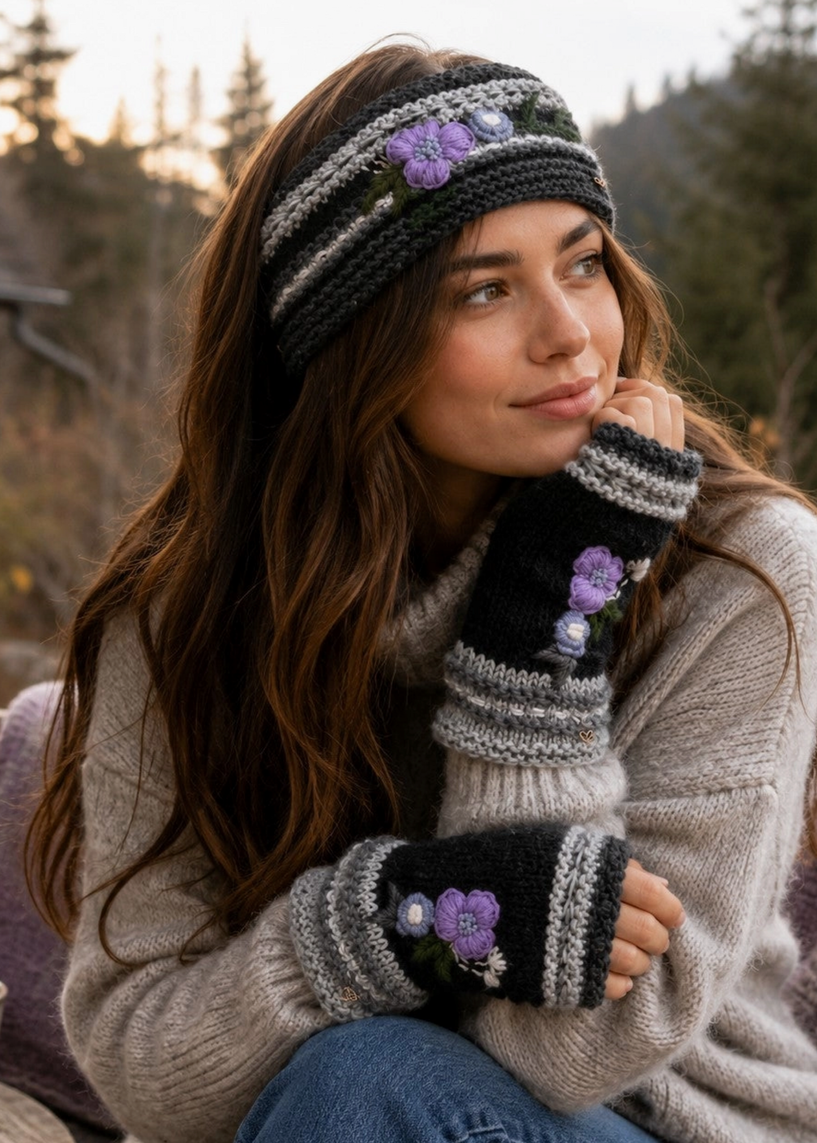 By Many Hands Handwarmers Knit