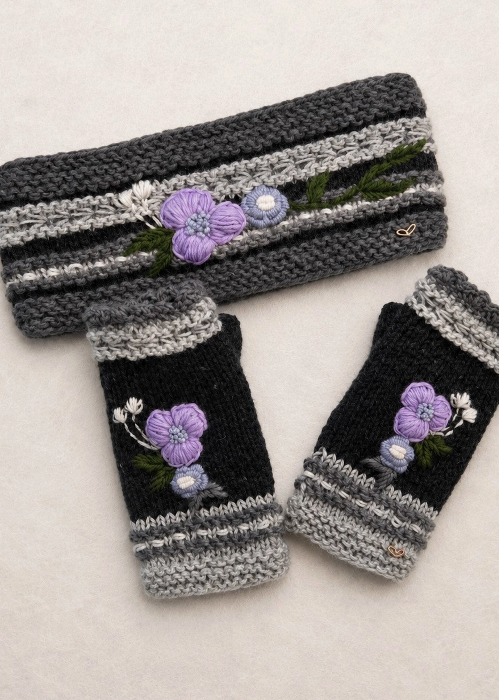 By Many Hands Handwarmers Knit