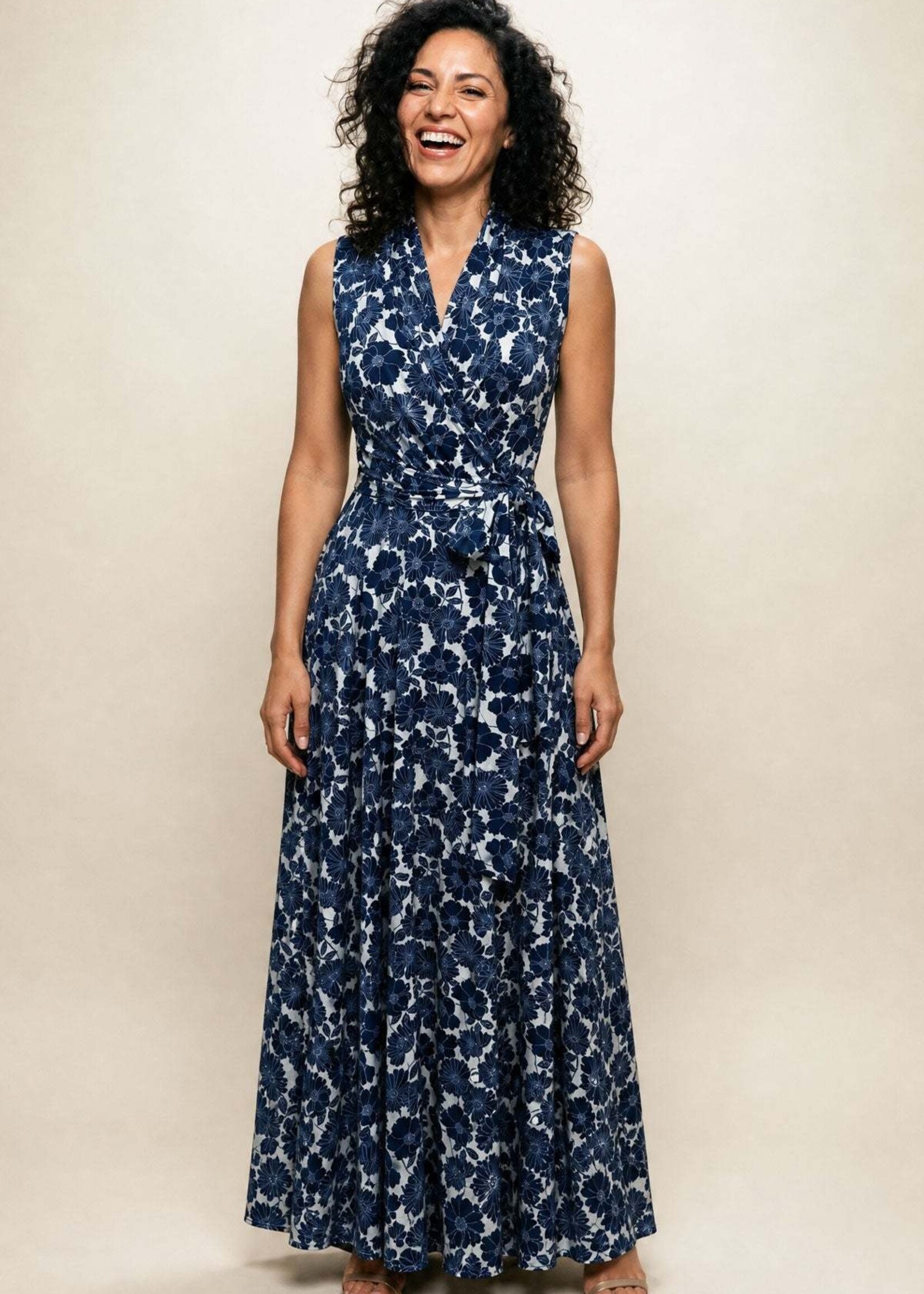 Karina Dresses Gemma Dress - Stuck on Blue