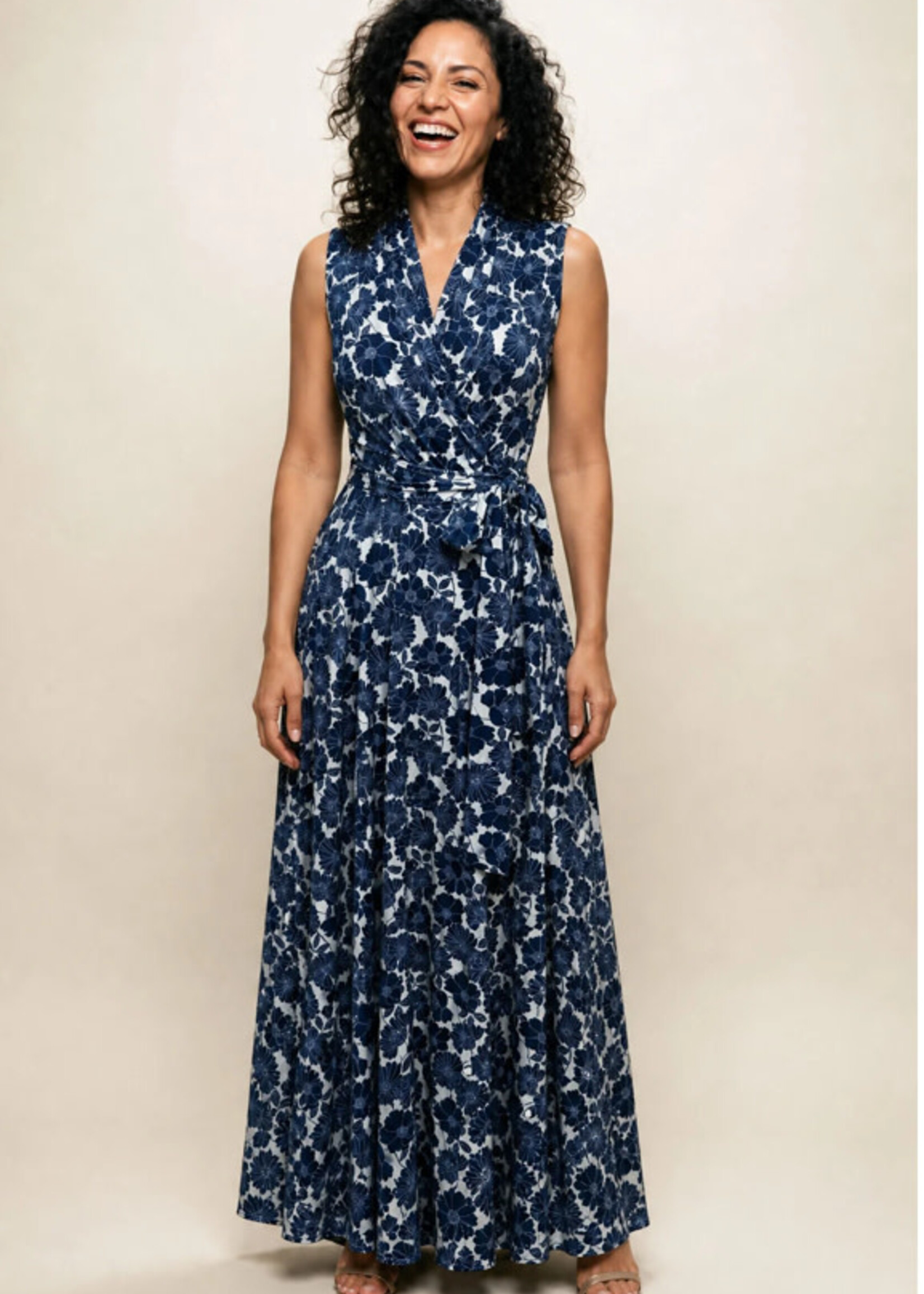 Karina Dresses Gemma Dress - Stuck on Blue