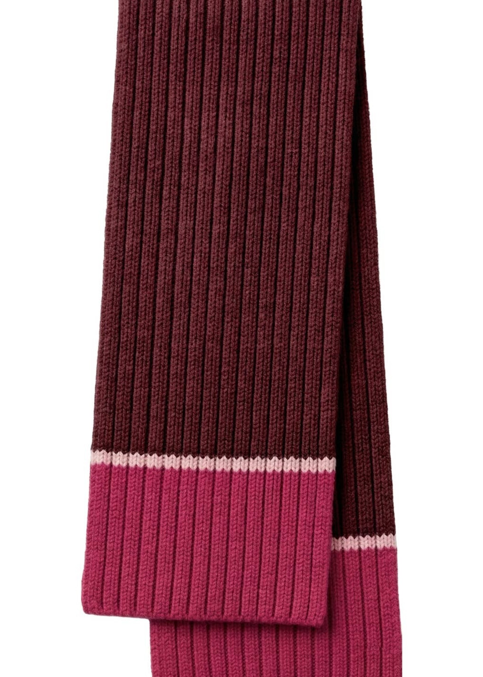 Mersea Scarf Montauk Colorblock - Raspberry Pink