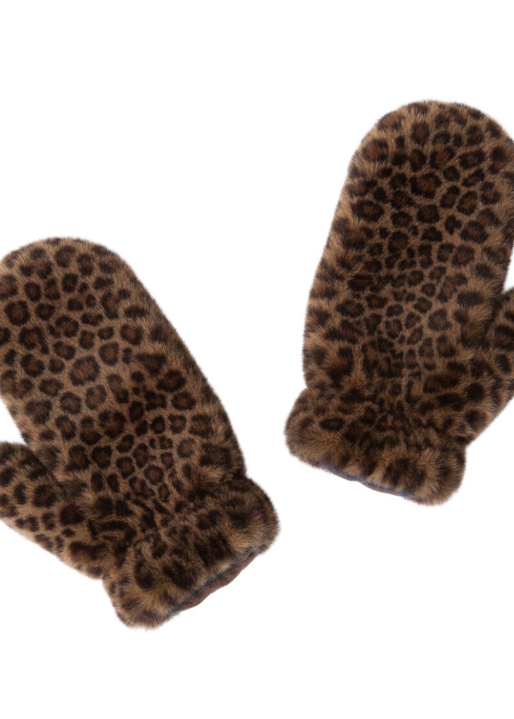 Mersea Faux Fur Mittens Chamonix