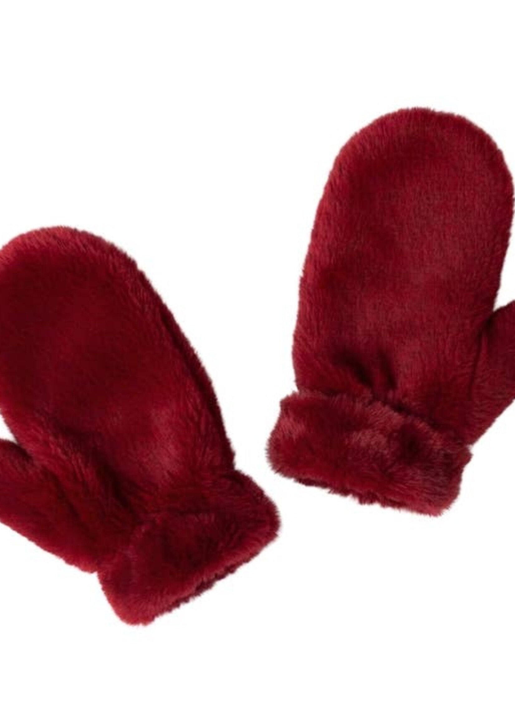 Mersea Faux Fur Mittens Chamonix