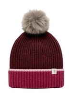 Mersea Beanie Montauk Colorblock - Raspberry Pink