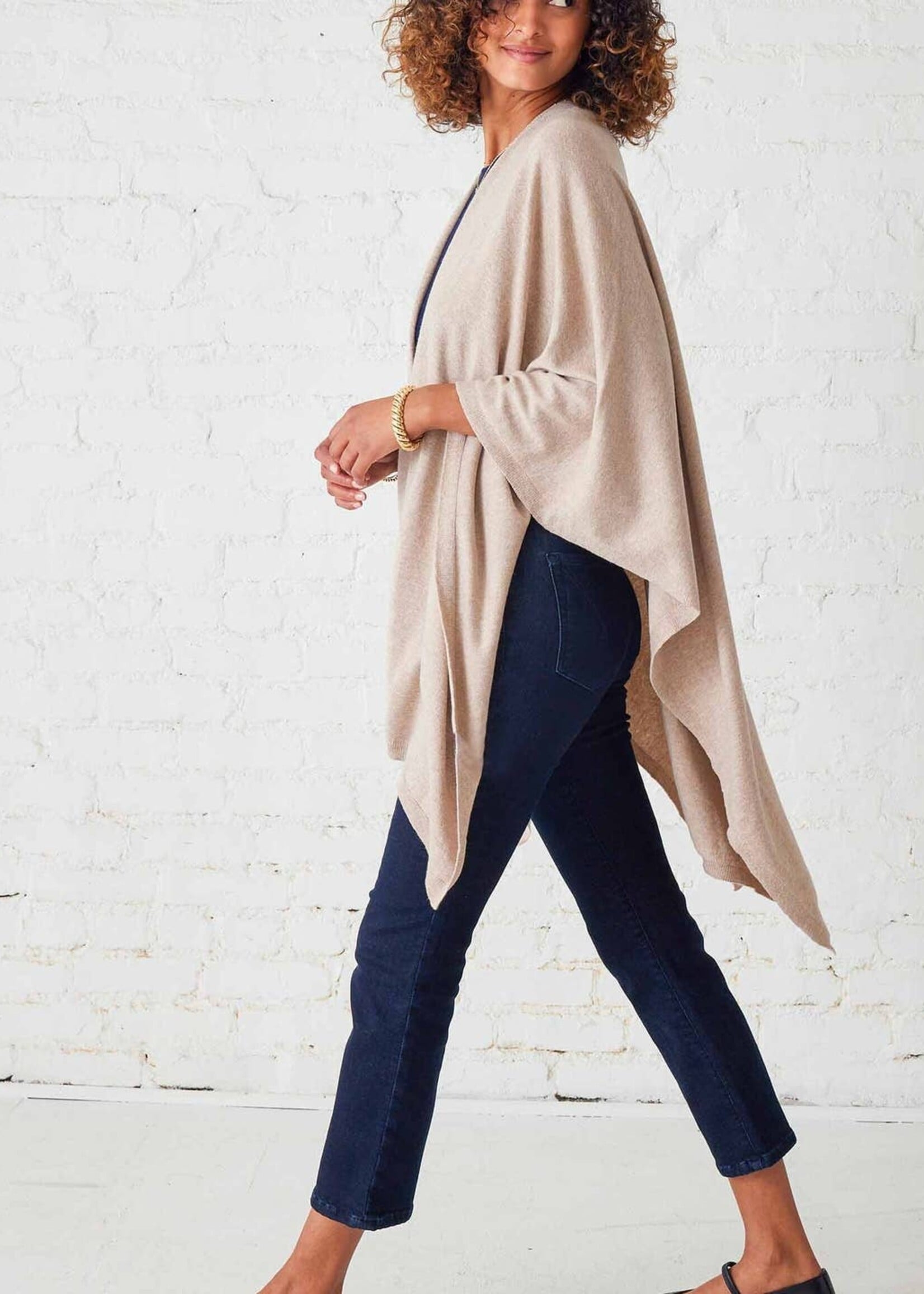 Mersea Charleston Travel Wrap - Mink