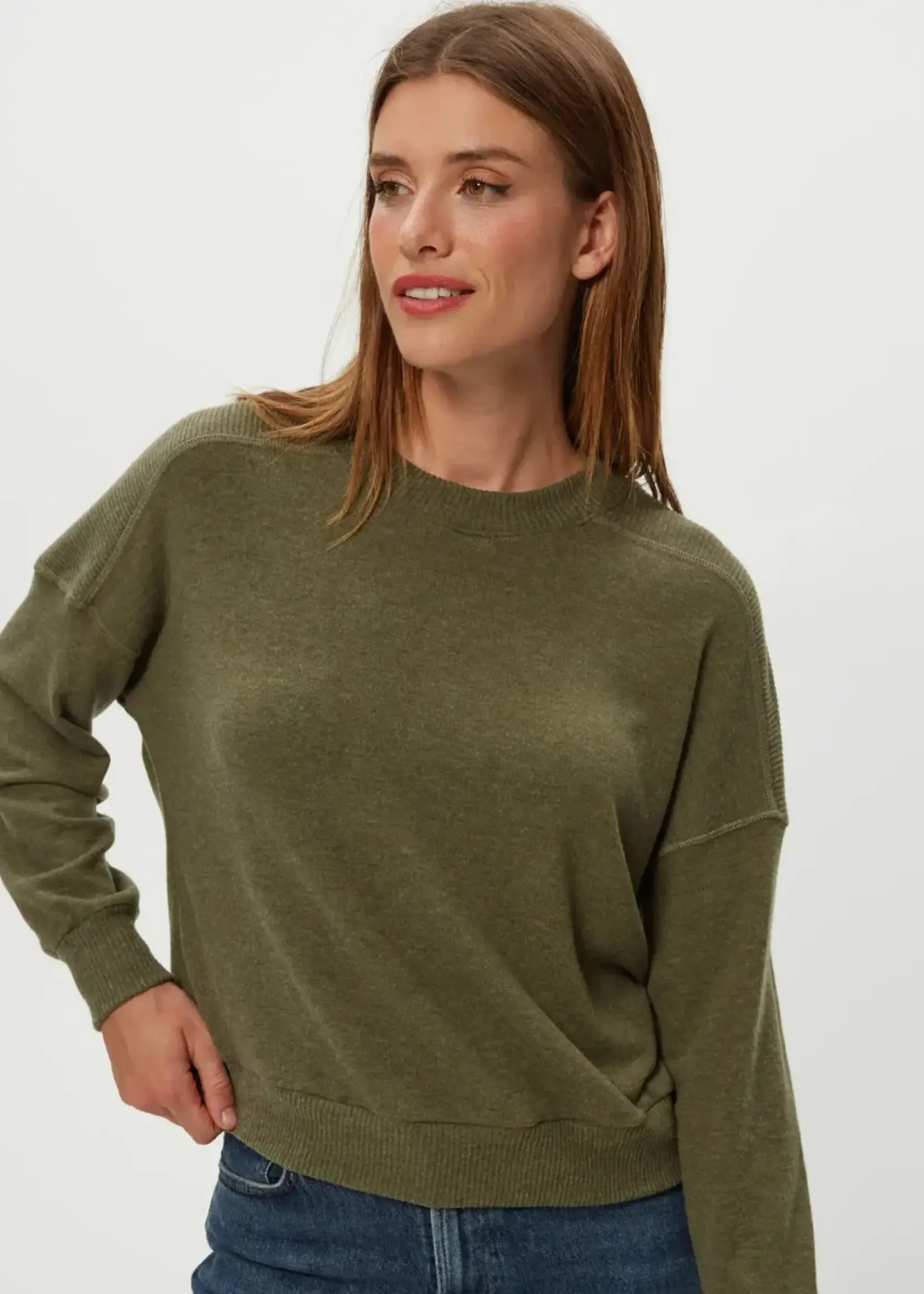 Michael Stars Marty Crew Neck Pullover