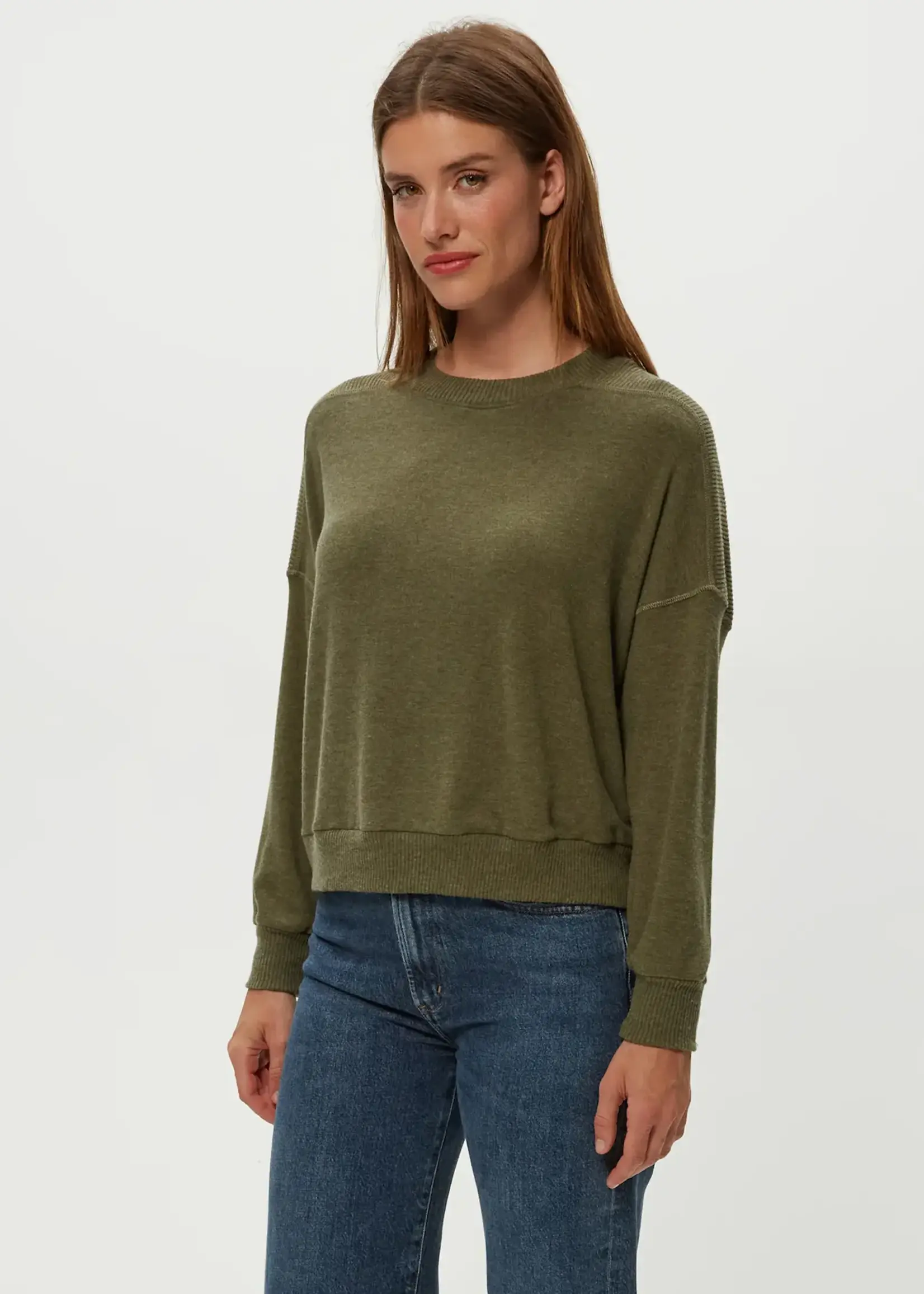 Michael Stars Marty Crew Neck Pullover